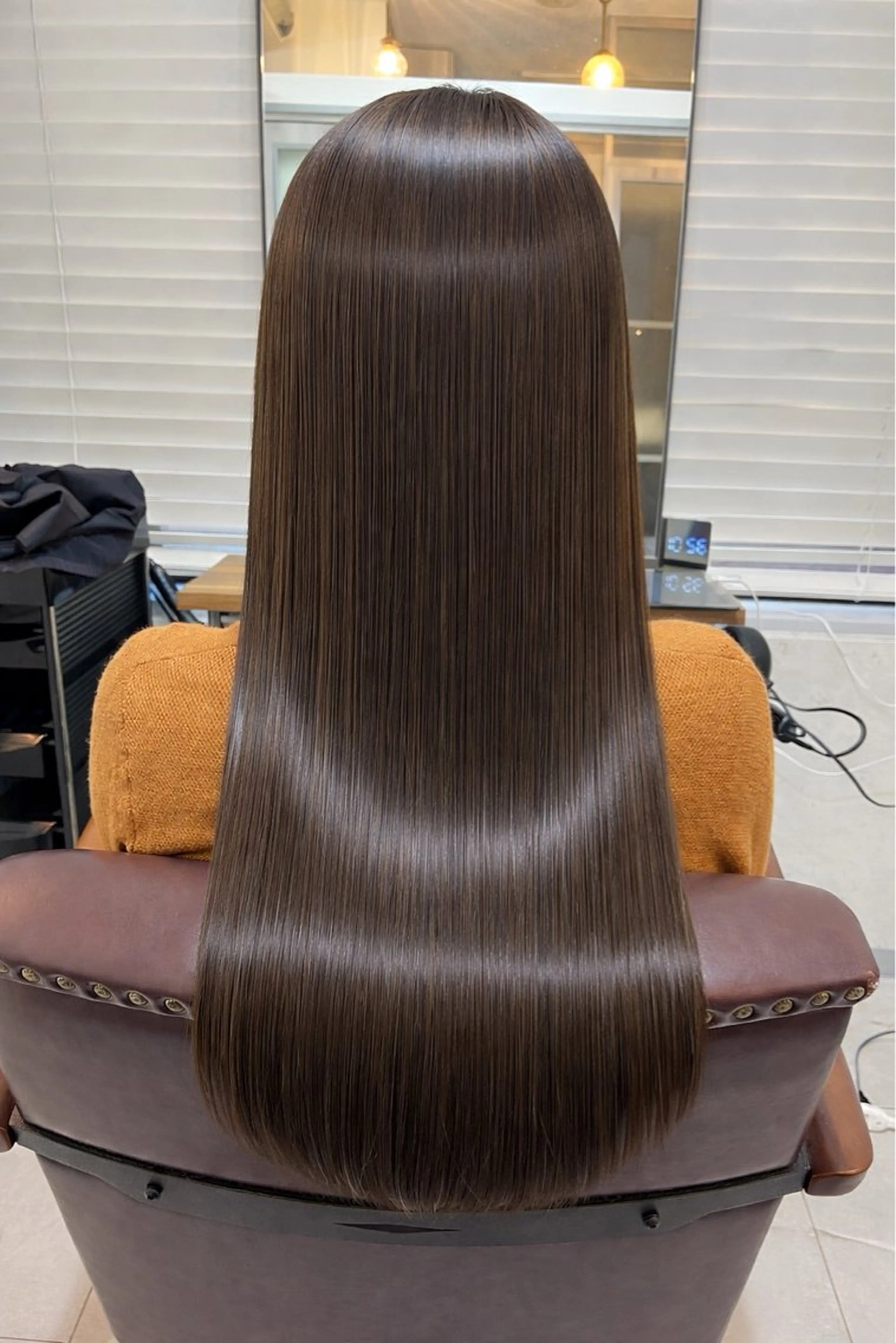 ロング カット ヘアカラー 縮毛矯正 トリートメント ✨シルク縮毛矯正✨ RYUICHIのヘアスタイル