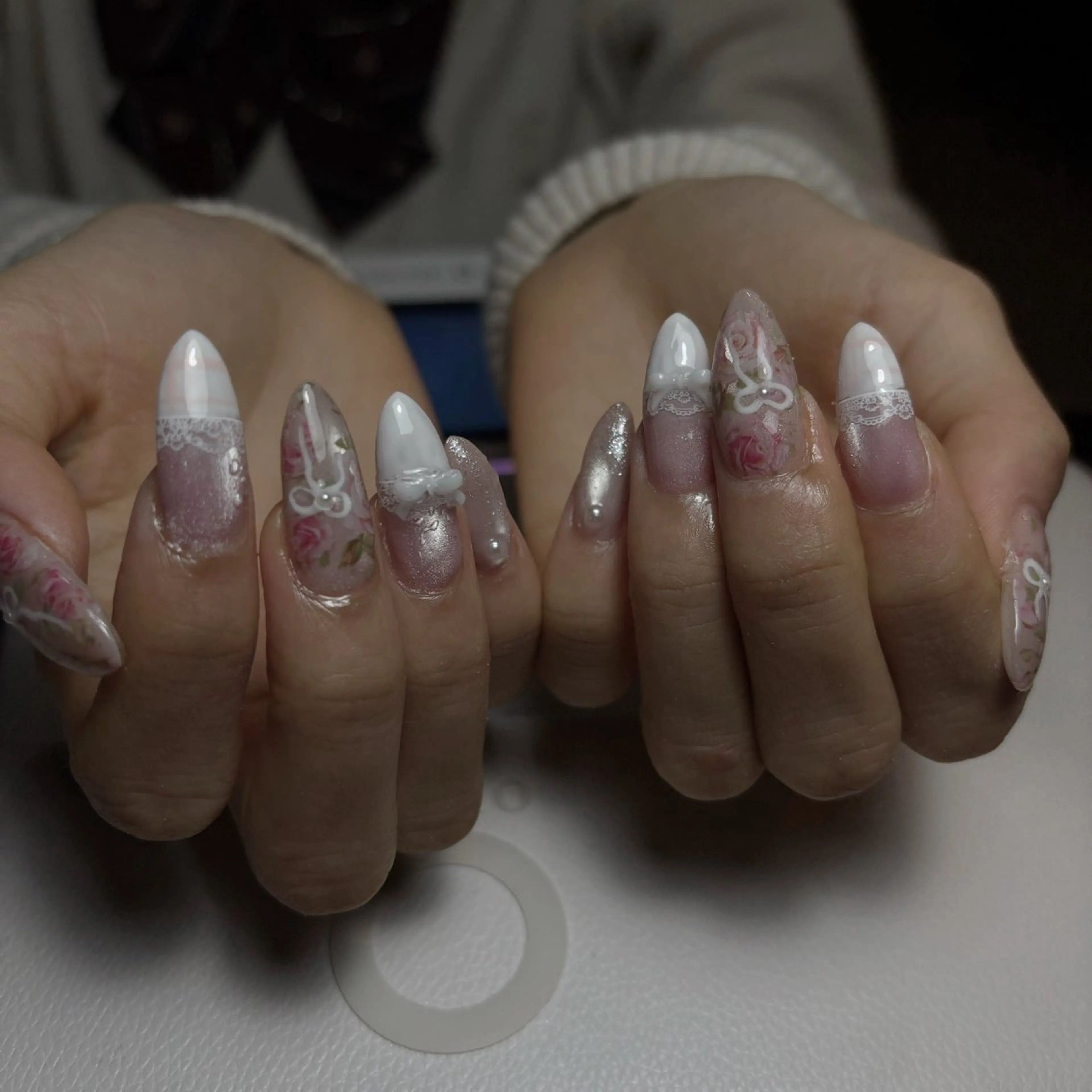 ネイル ハンドネイル ハンドケア HITOMI まおのネイルデザイン