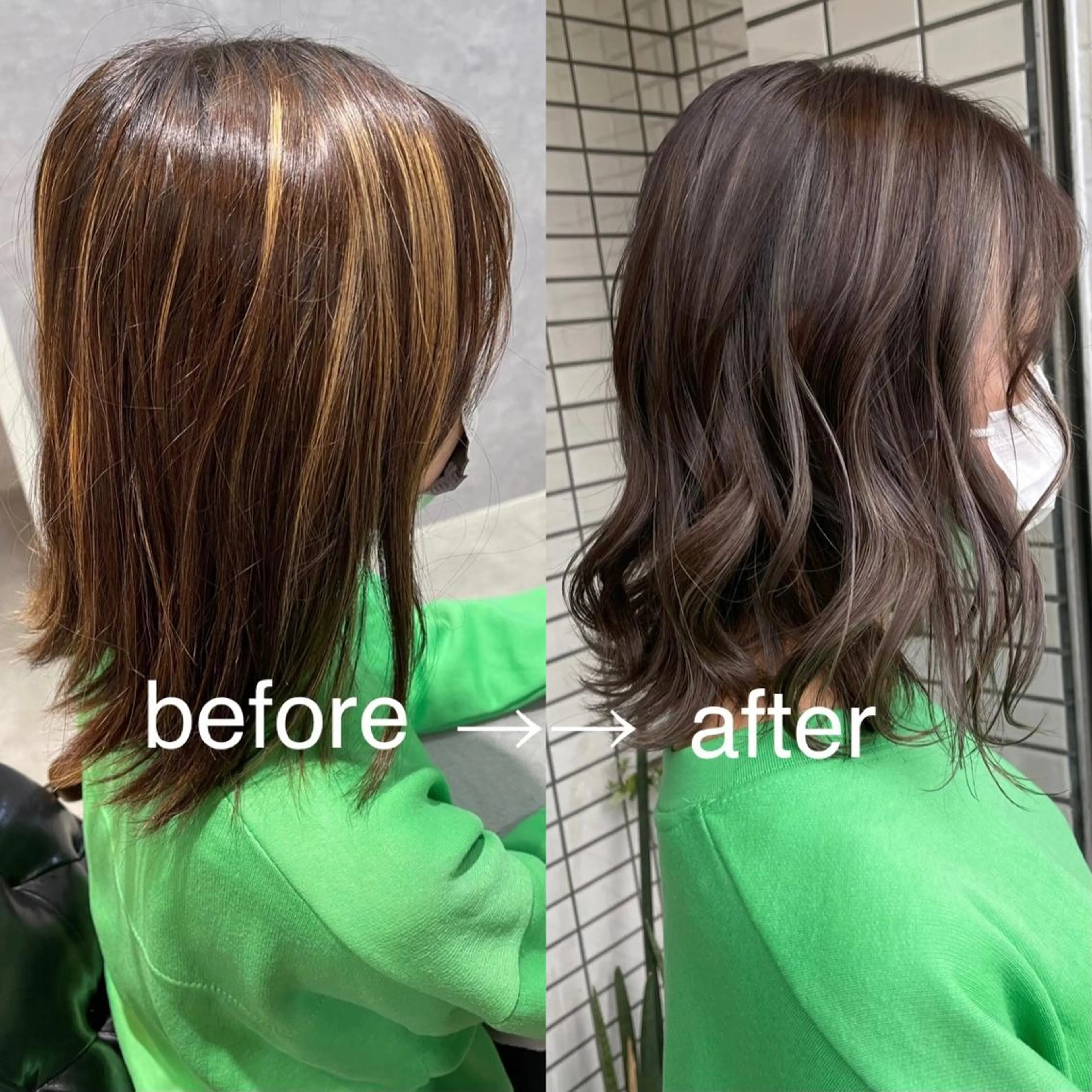 ミディアム アートディレクター ワダヒサノリのヘアスタイル
