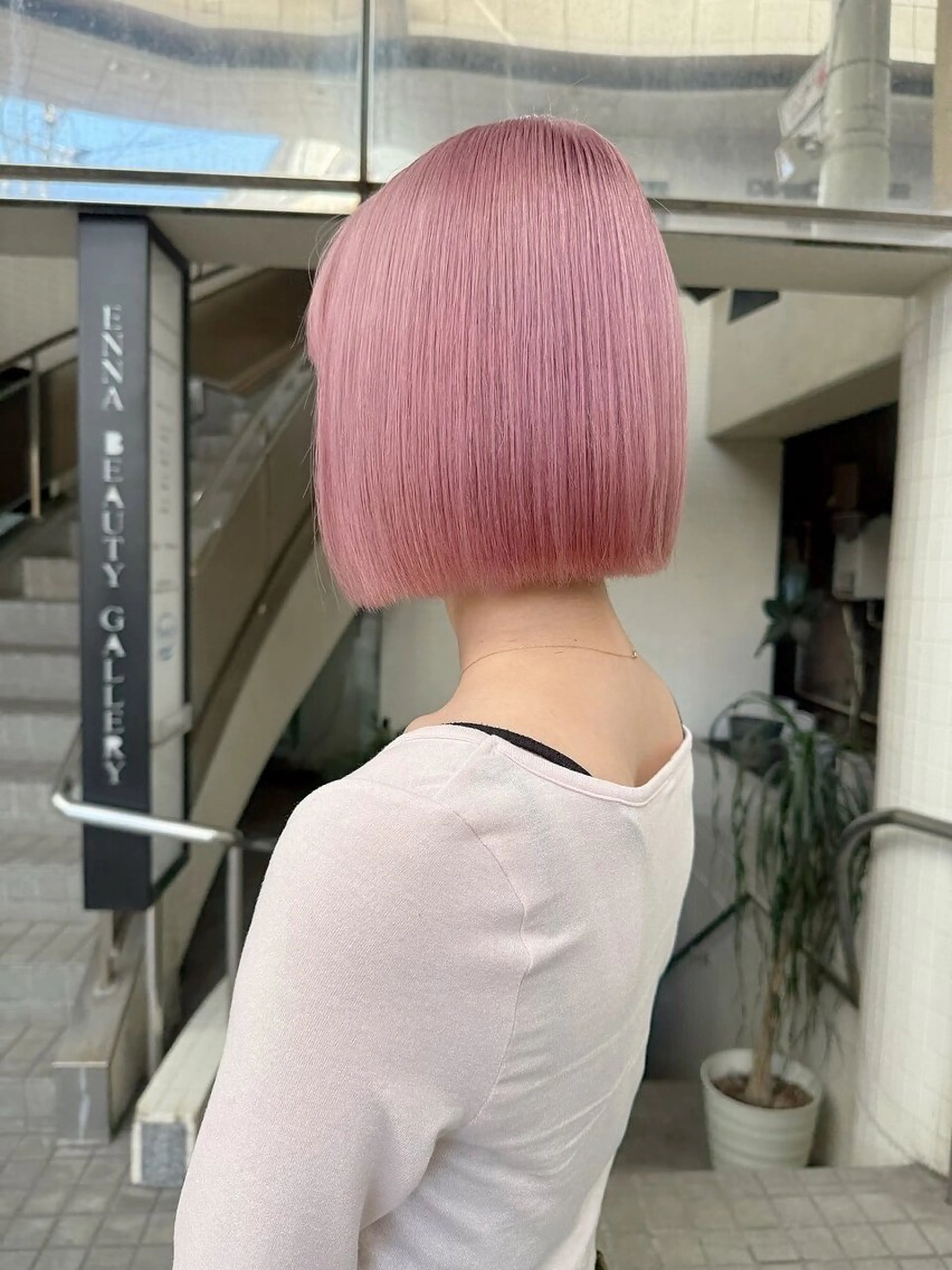 ミディアム カット 🦋レイヤーボブ /kanna🦋‪のヘアスタイル