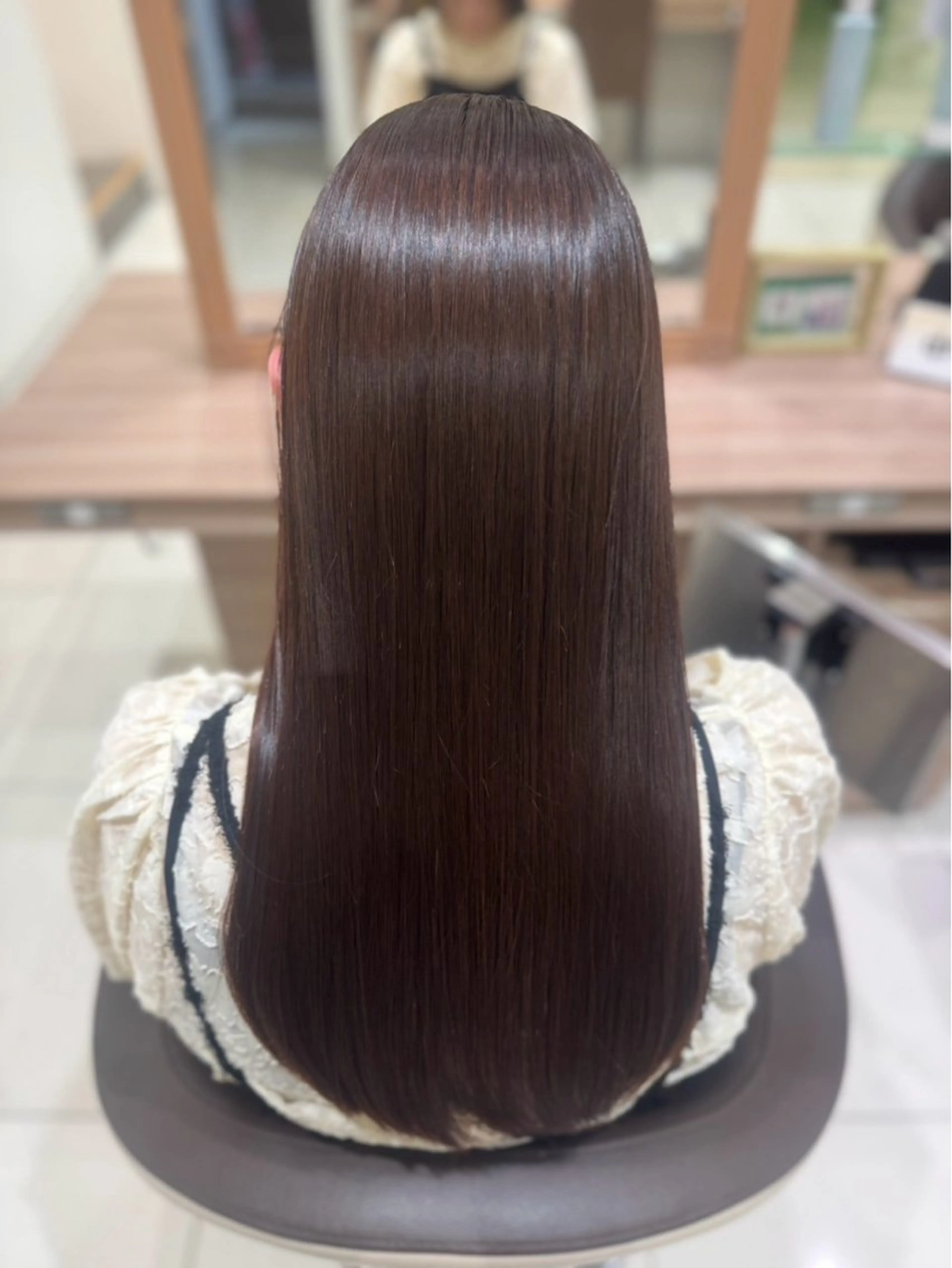 ロング パーマ 縮毛矯正 トリートメント ❄️モデル募集中❄️ ️🫧Ｈａｒｕ🫧のヘアスタイル