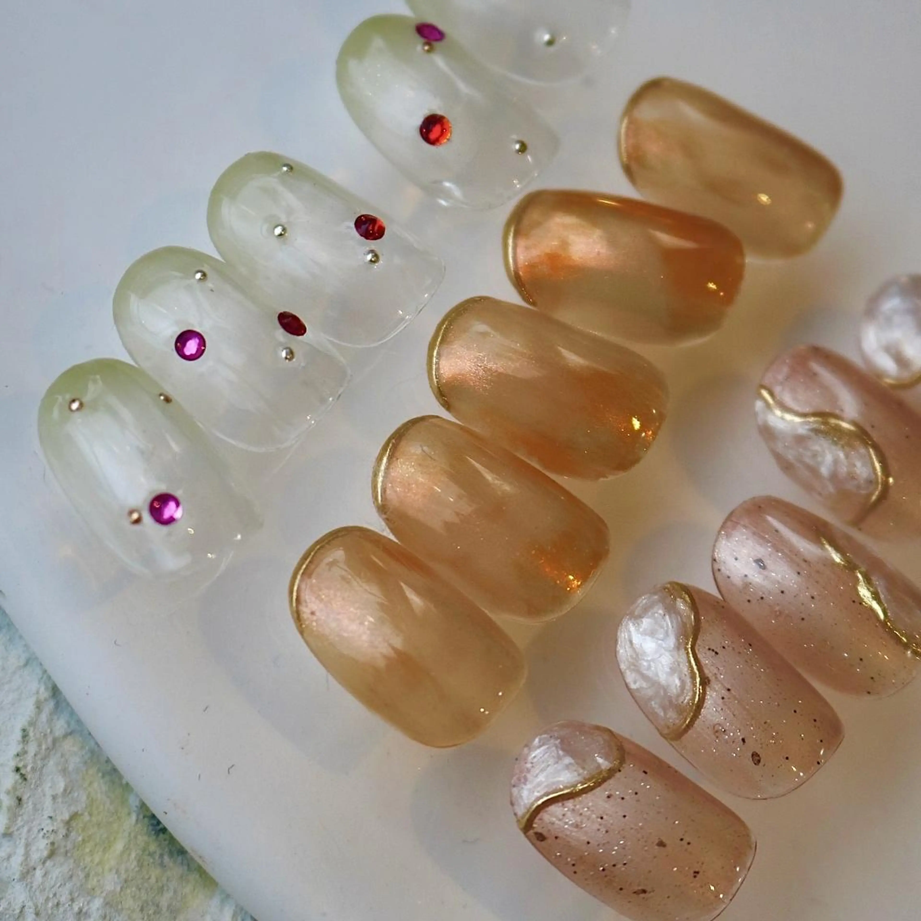 ネイル ニュアンスネイル Face&Nail NANAのネイルデザイン