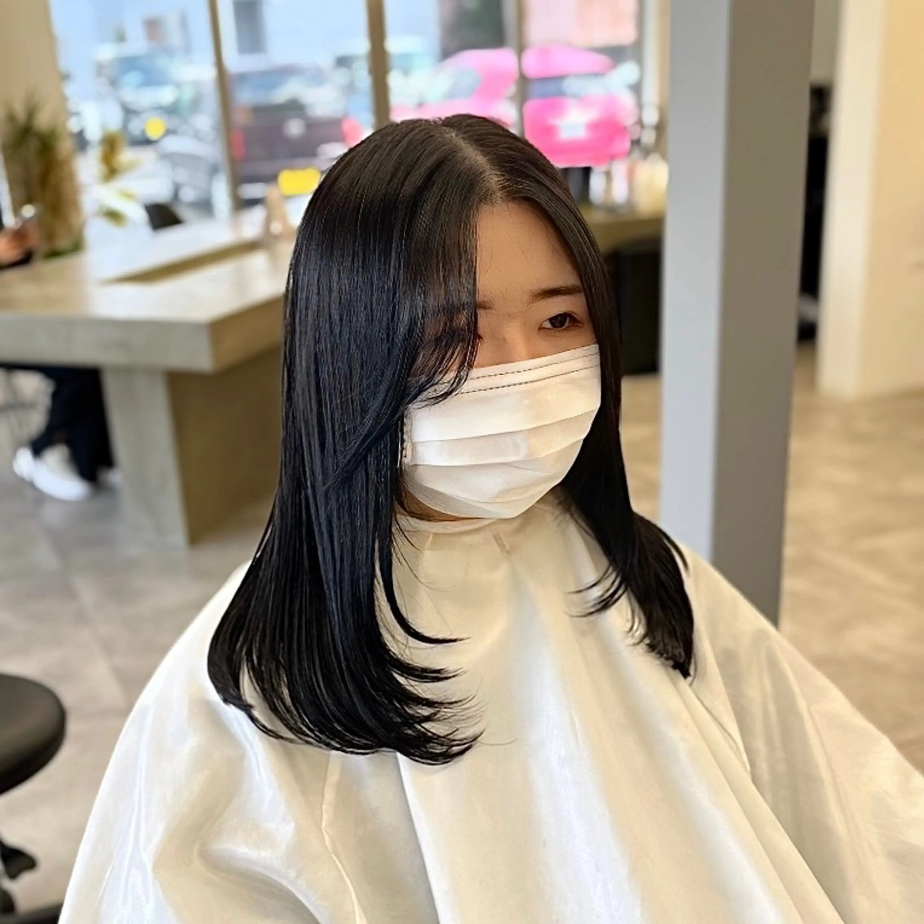 ミディアム 【レイヤー×透明感 カラー】mayaのヘアスタイル