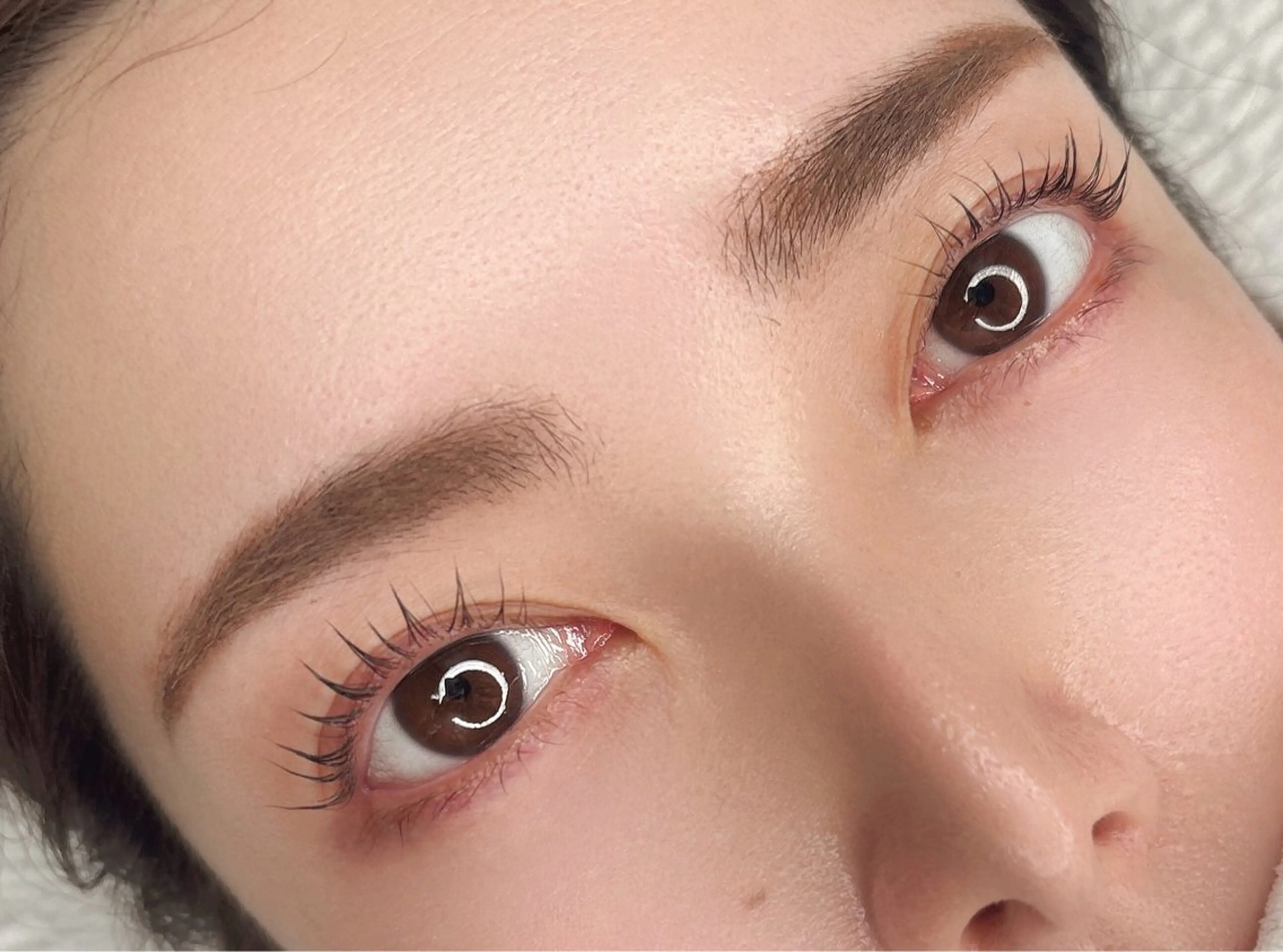 マツエク・マツパ パリジェンヌラッシュリフト 一重×まつ毛パーマ Mai ♡のマツエク・マツパデザイン