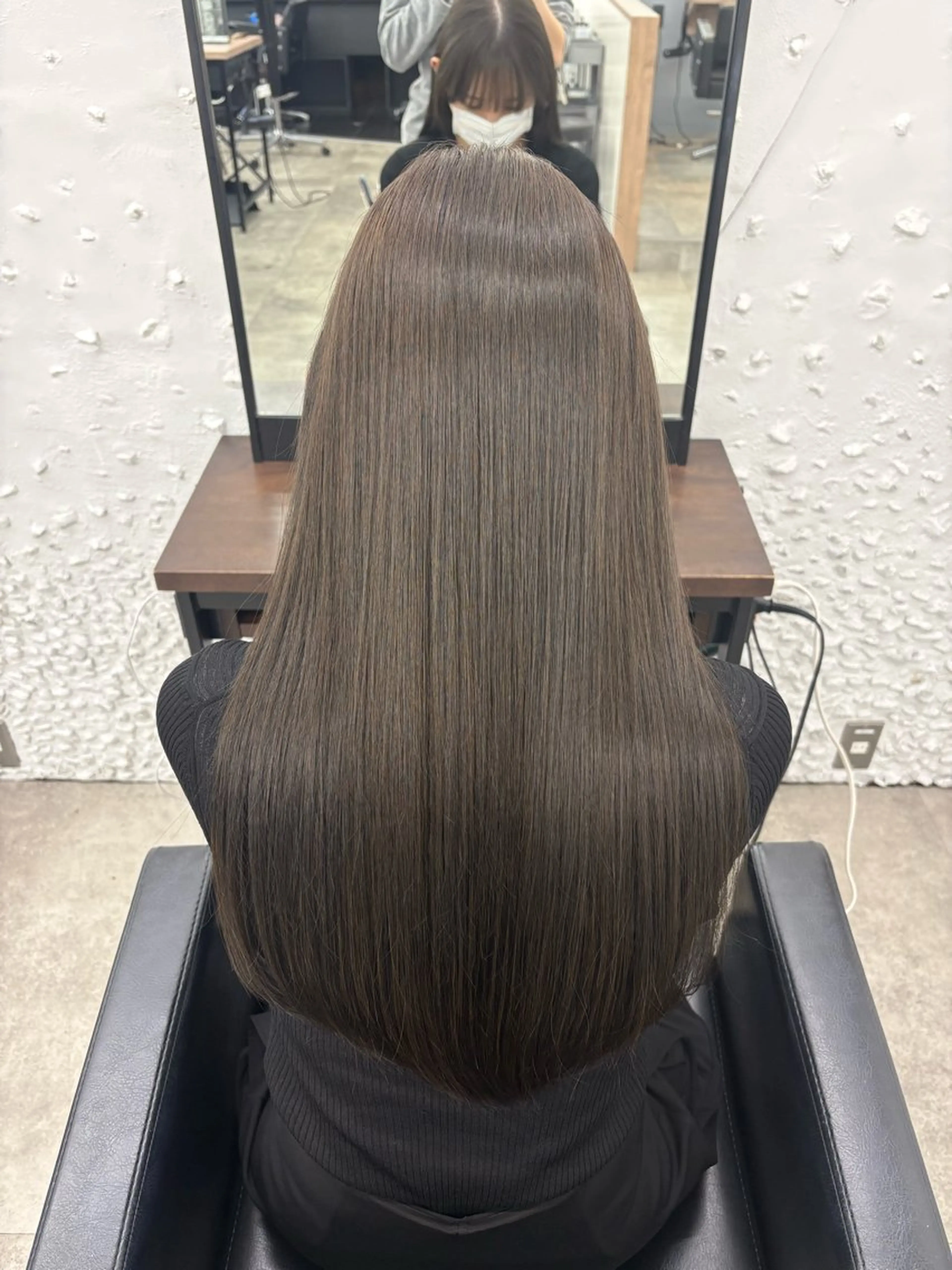 ロング カラー ヘアカラー トリートメント 🫧透明感カラー/ 寒色カラー/Risaのヘアスタイル