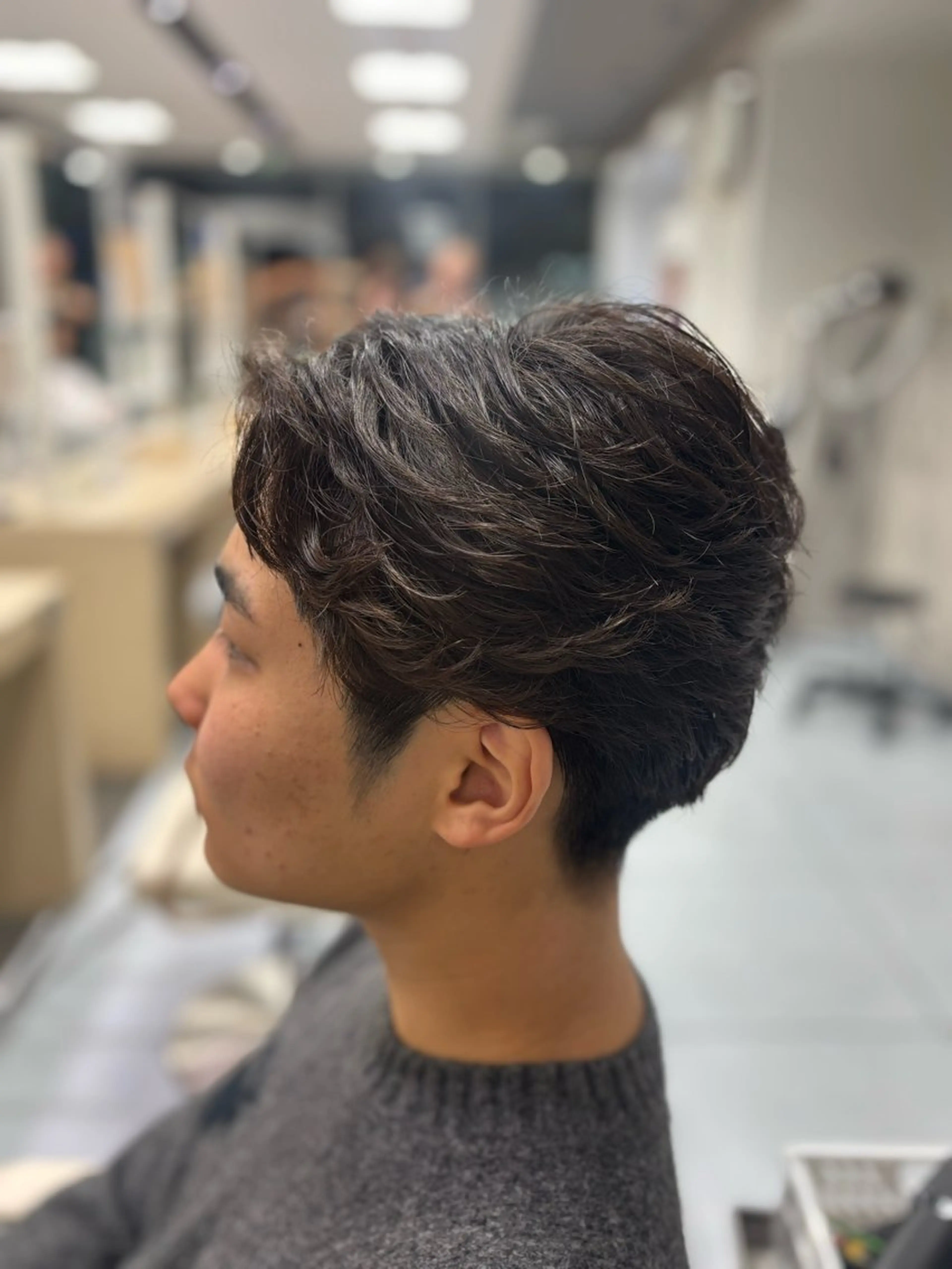 メンズ カット パーマ メンズ特化韓国風 パーマスタイル/りんのヘアスタイル