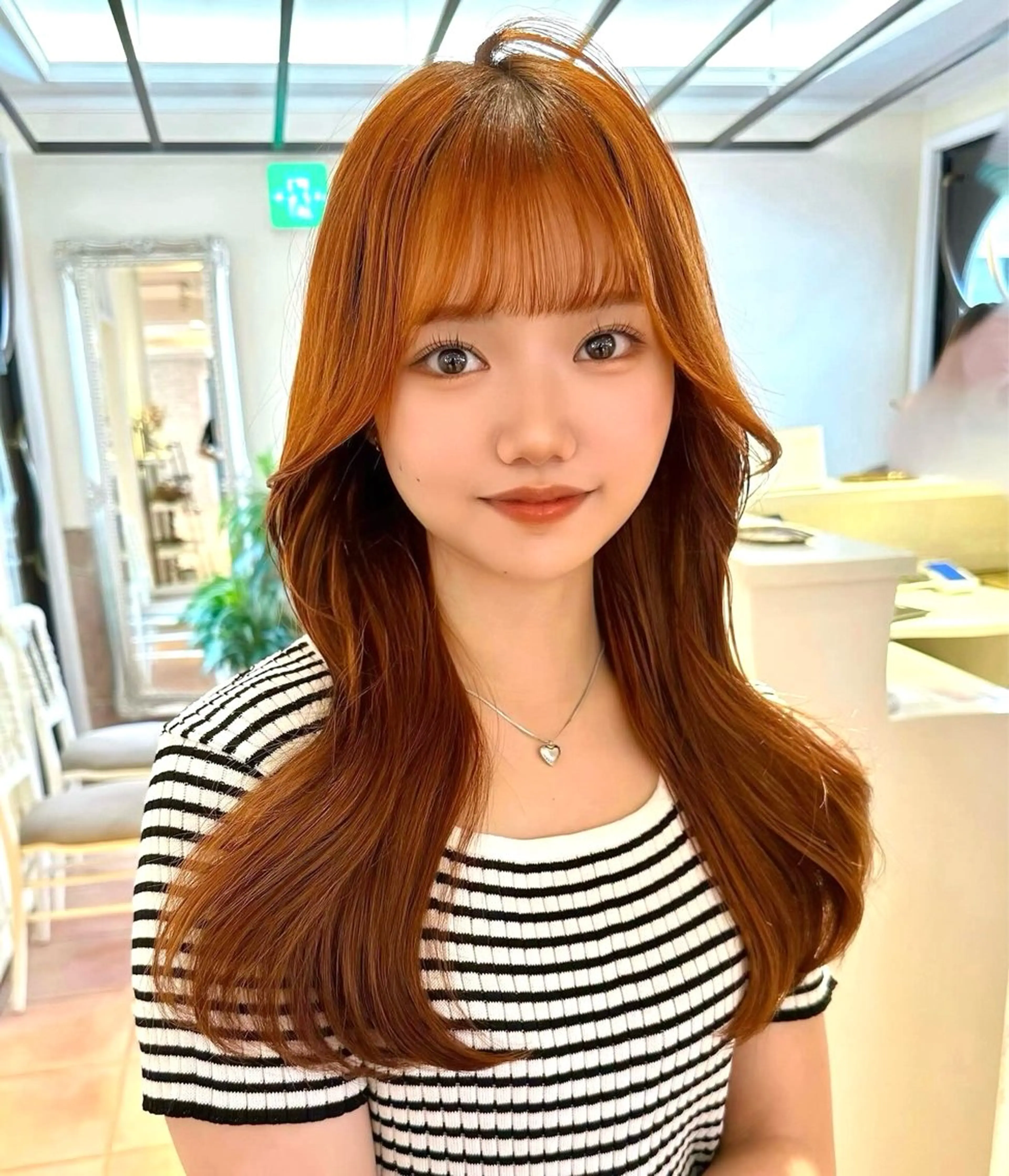 ロング カラー カット ヘアカラー トリートメント ヘッドスパ 韓国系レイヤー特化 hiroのヘアスタイル