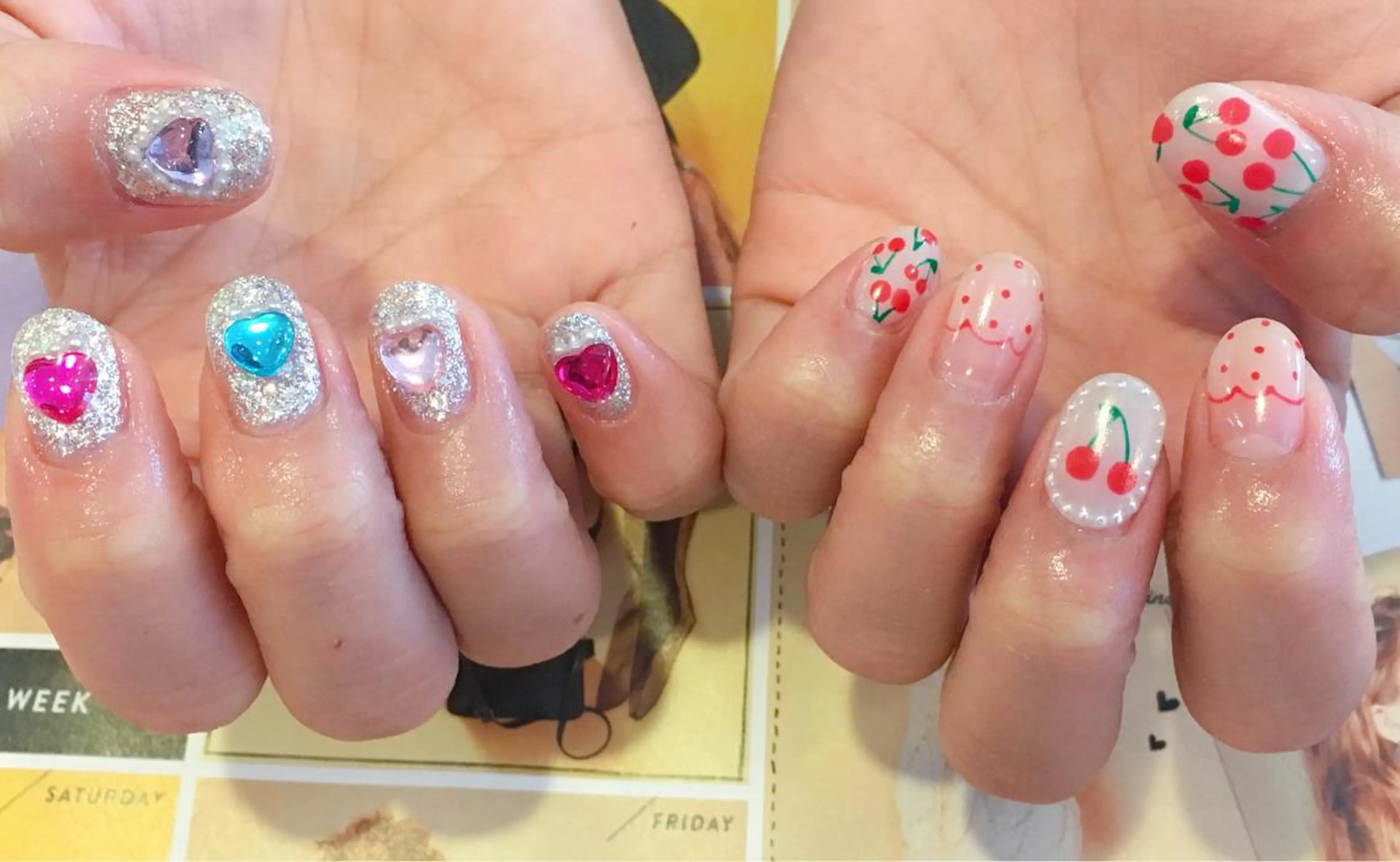 ネイル ハンドネイル にしぐち はるかのネイルデザイン