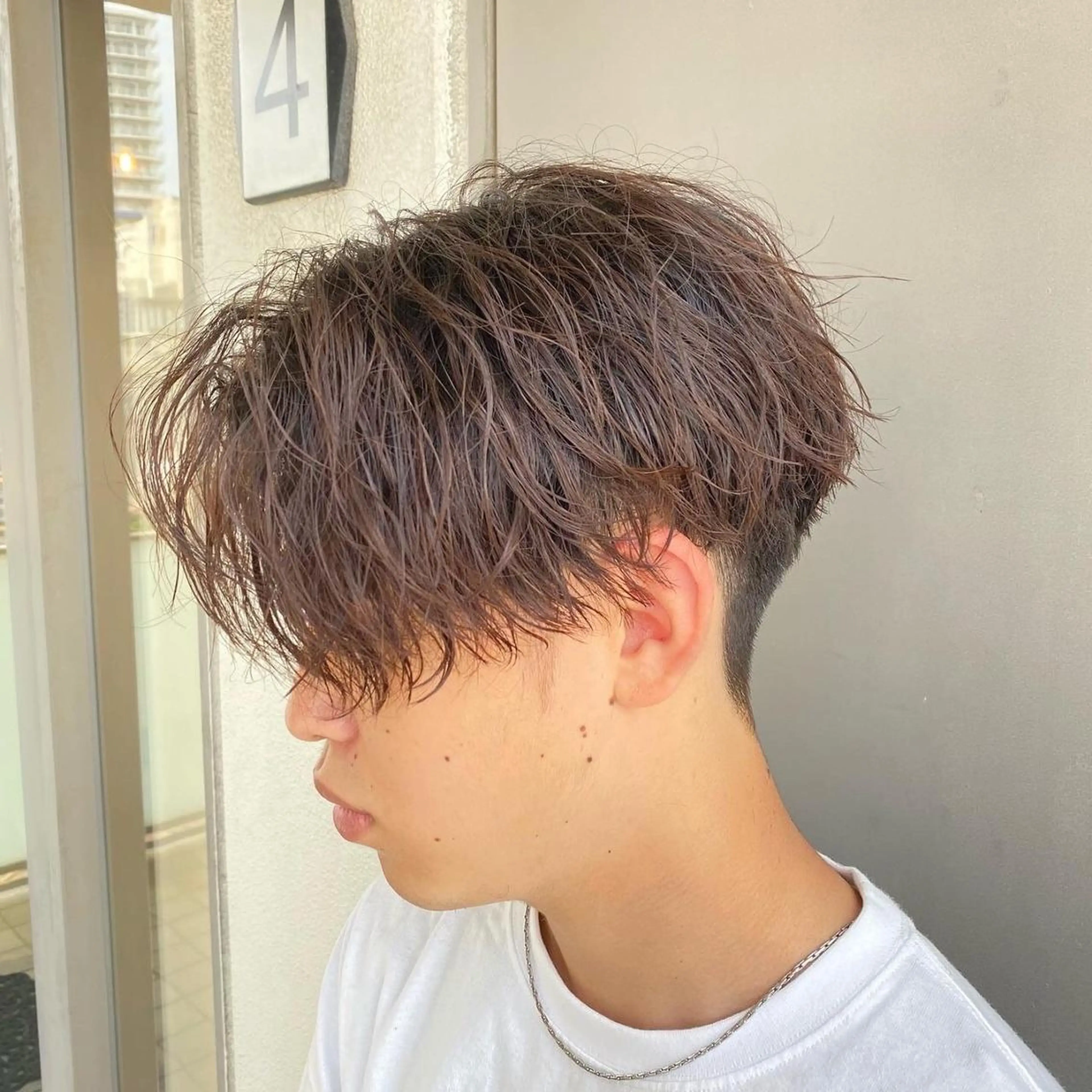 メンズ パーマ カラー beauty: beast 大名店のヘアスタイル