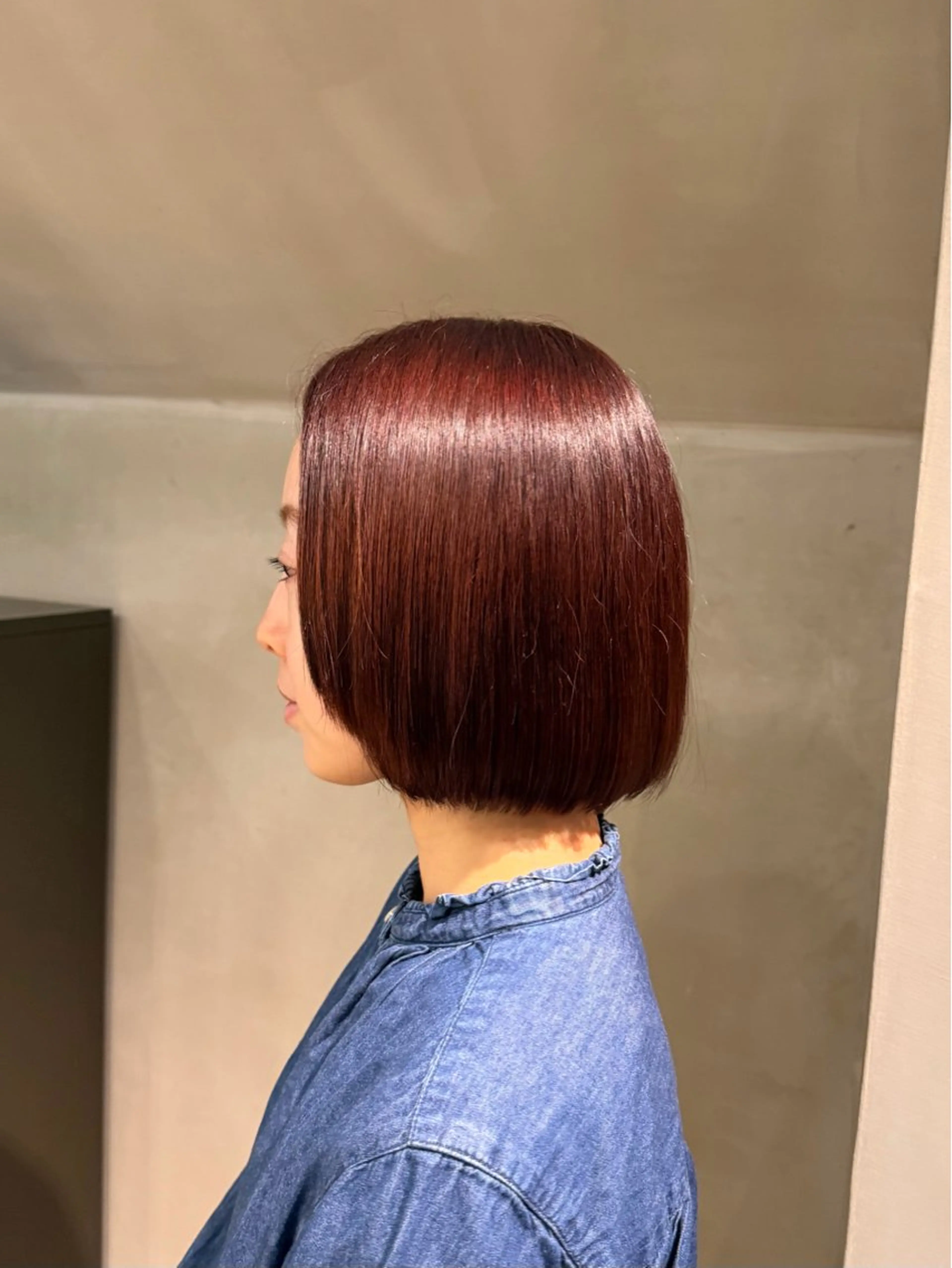 ミディアム mei🪽 カラーモデルのヘアスタイル