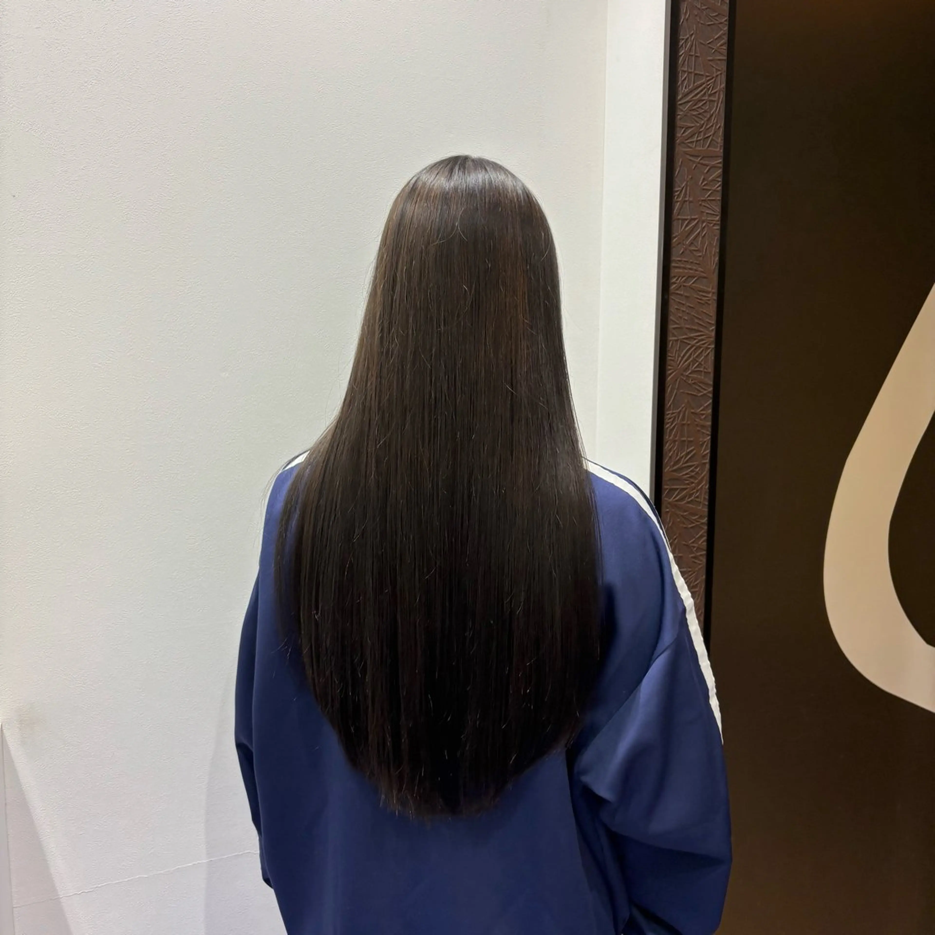 ロング カラー ブラウンカラー 透明感カラー ダークブラウン トリートメント ヘアカラー トリートメント 🌸石間伏 愛理🌸のヘアスタイル