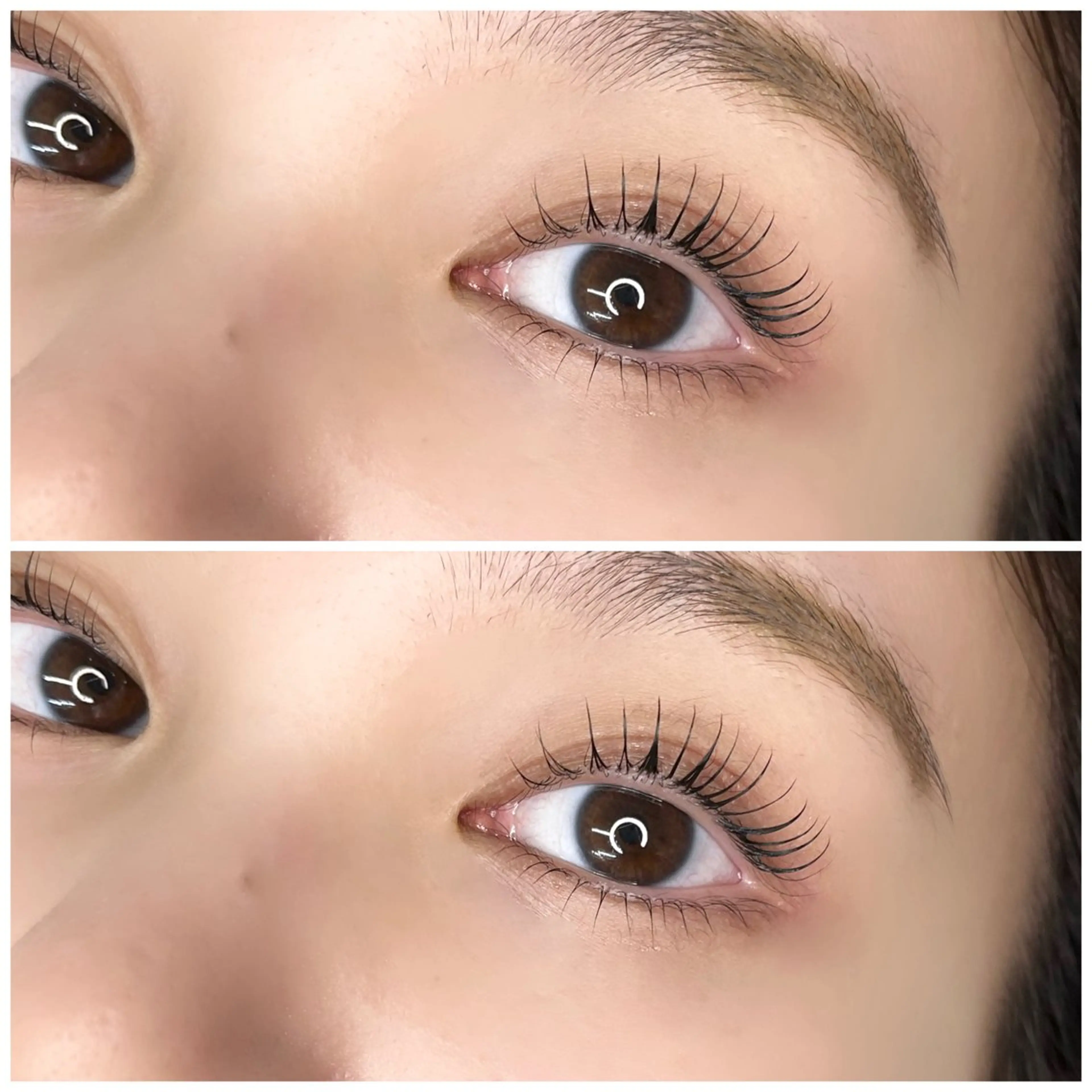 下まつ毛パーマ🍀 施術時間は約60分ですの写真