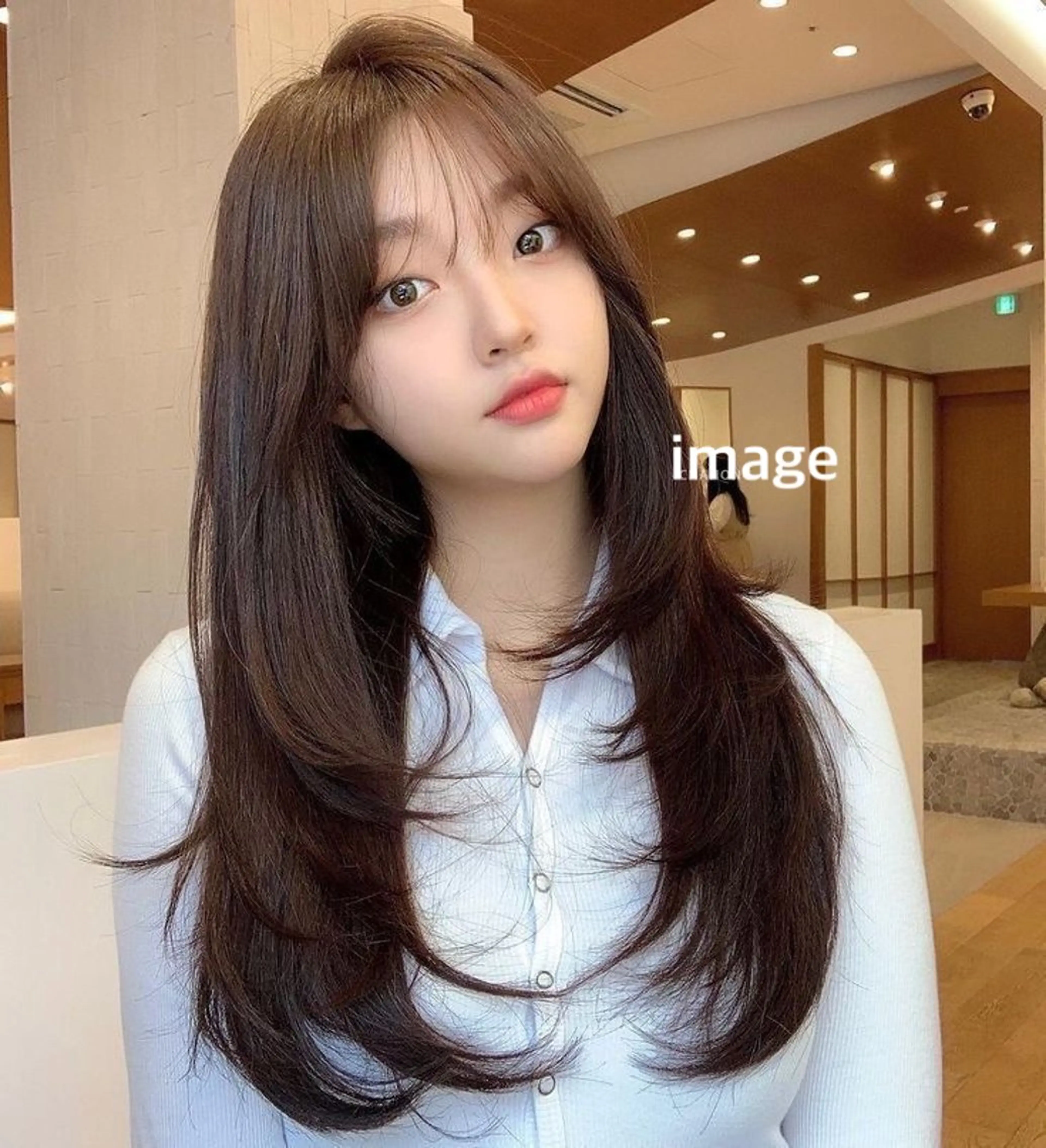 ロング シールエクステ特化 ハイトーン、NANAのヘアスタイル