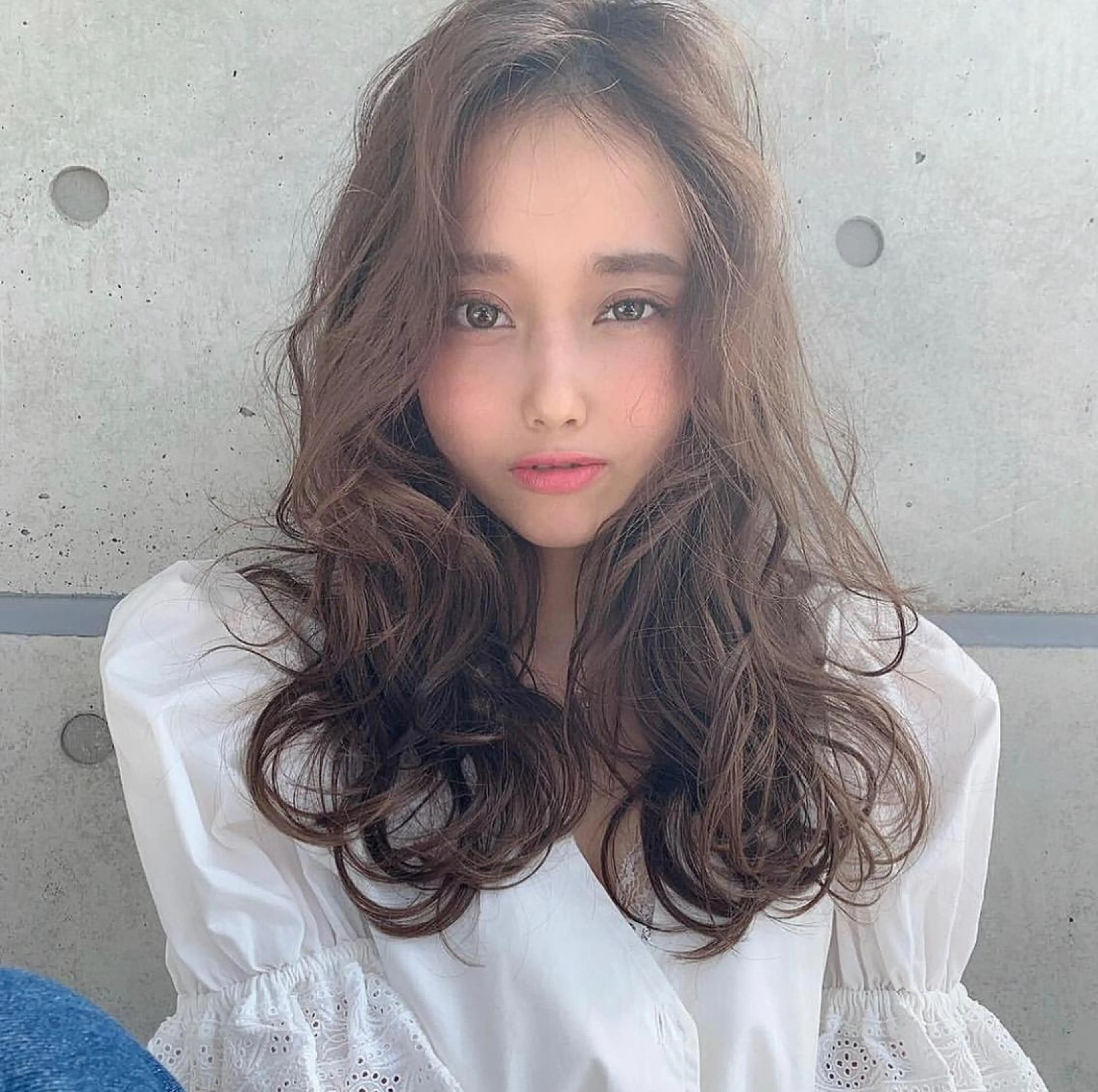 セミロング カラー ヘアアレンジ カット パーマ トリートメント ヘッドスパ ヘアセット 🤍THEATER 【公式】札幌🤍🍬のヘアスタイル