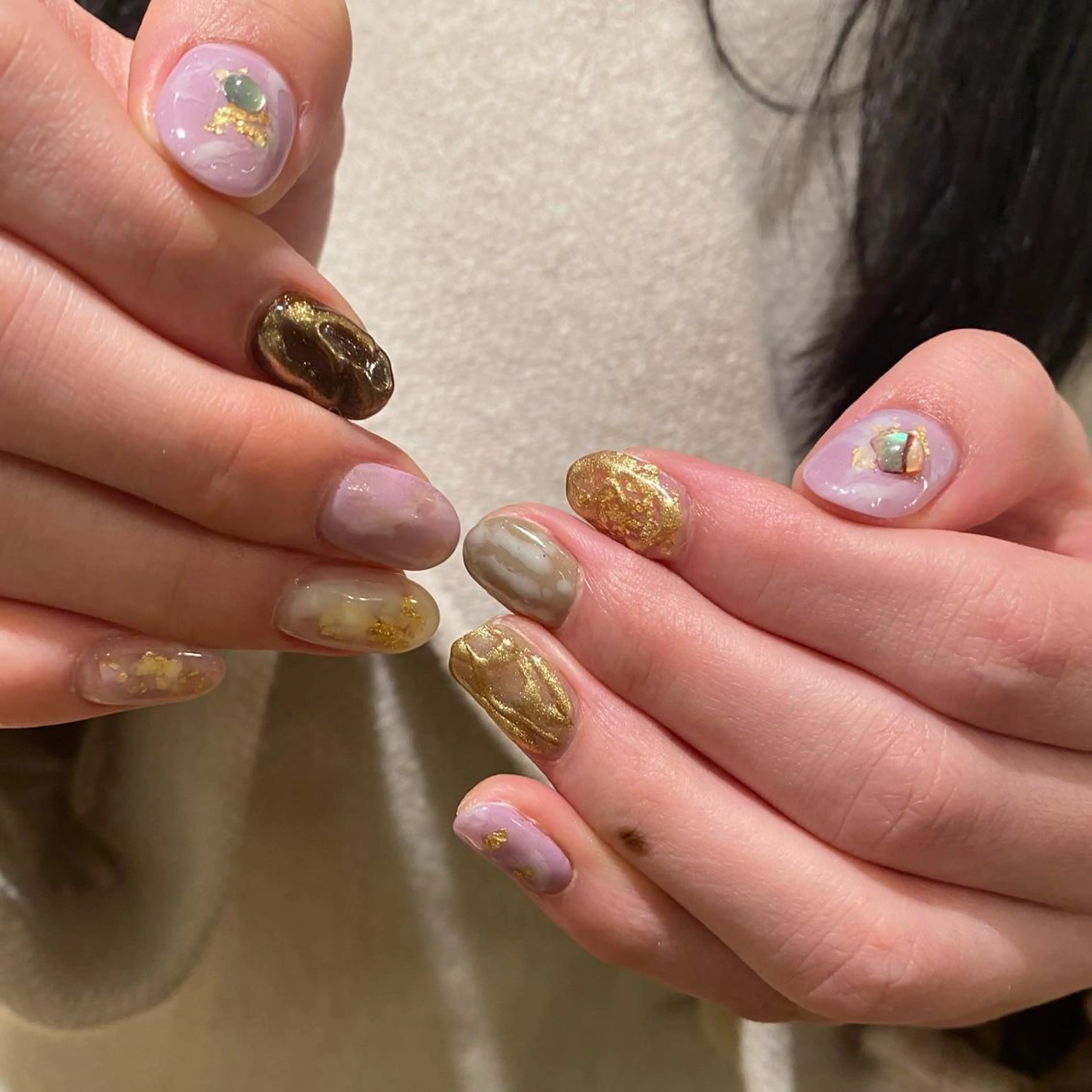 ネイル kurogi nanakaのネイルデザイン