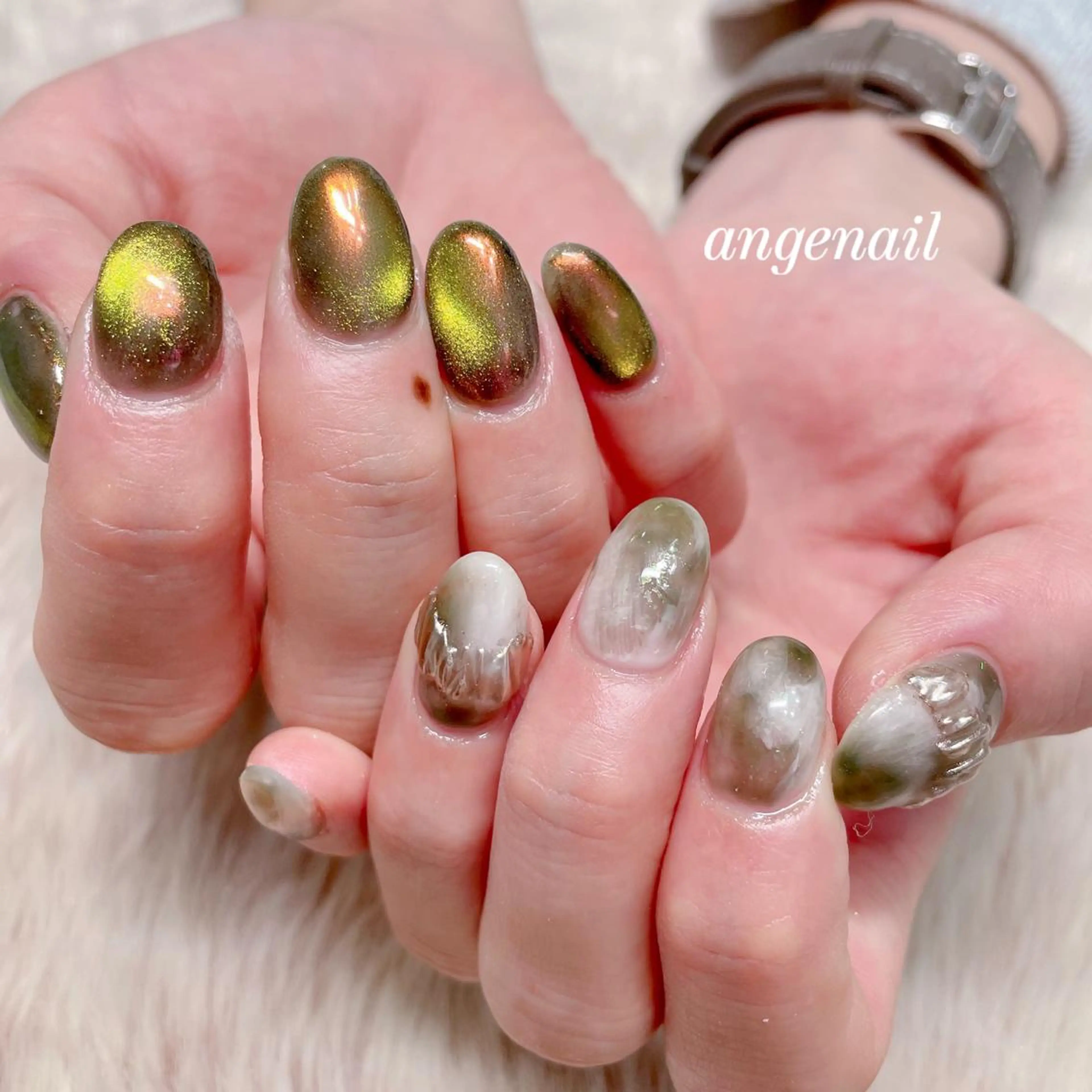 ネイル ハンドネイル オーナーネイリスト MAKIのネイルデザイン