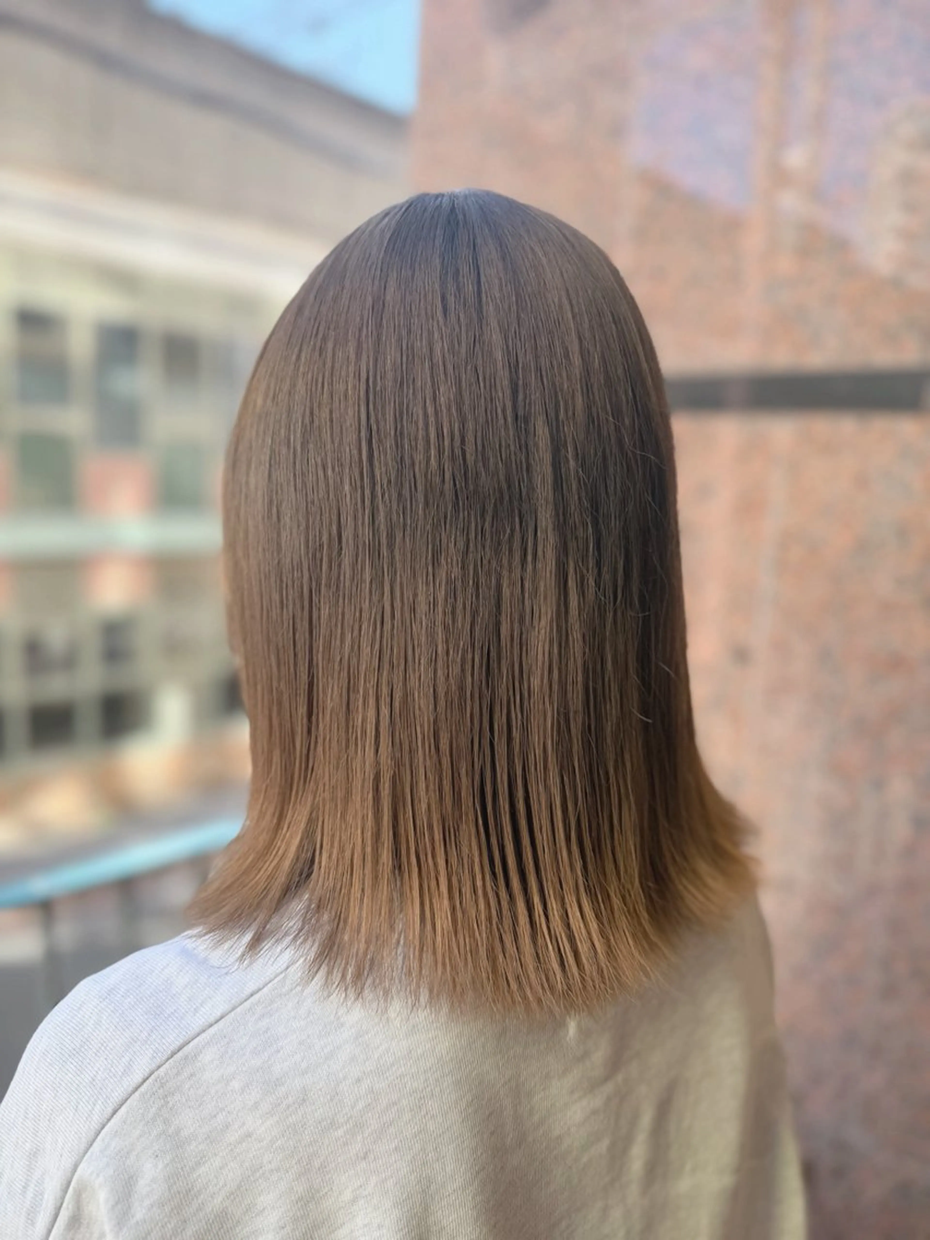 ミディアム ヘアカラー Oli-Oli 大田のヘアスタイル