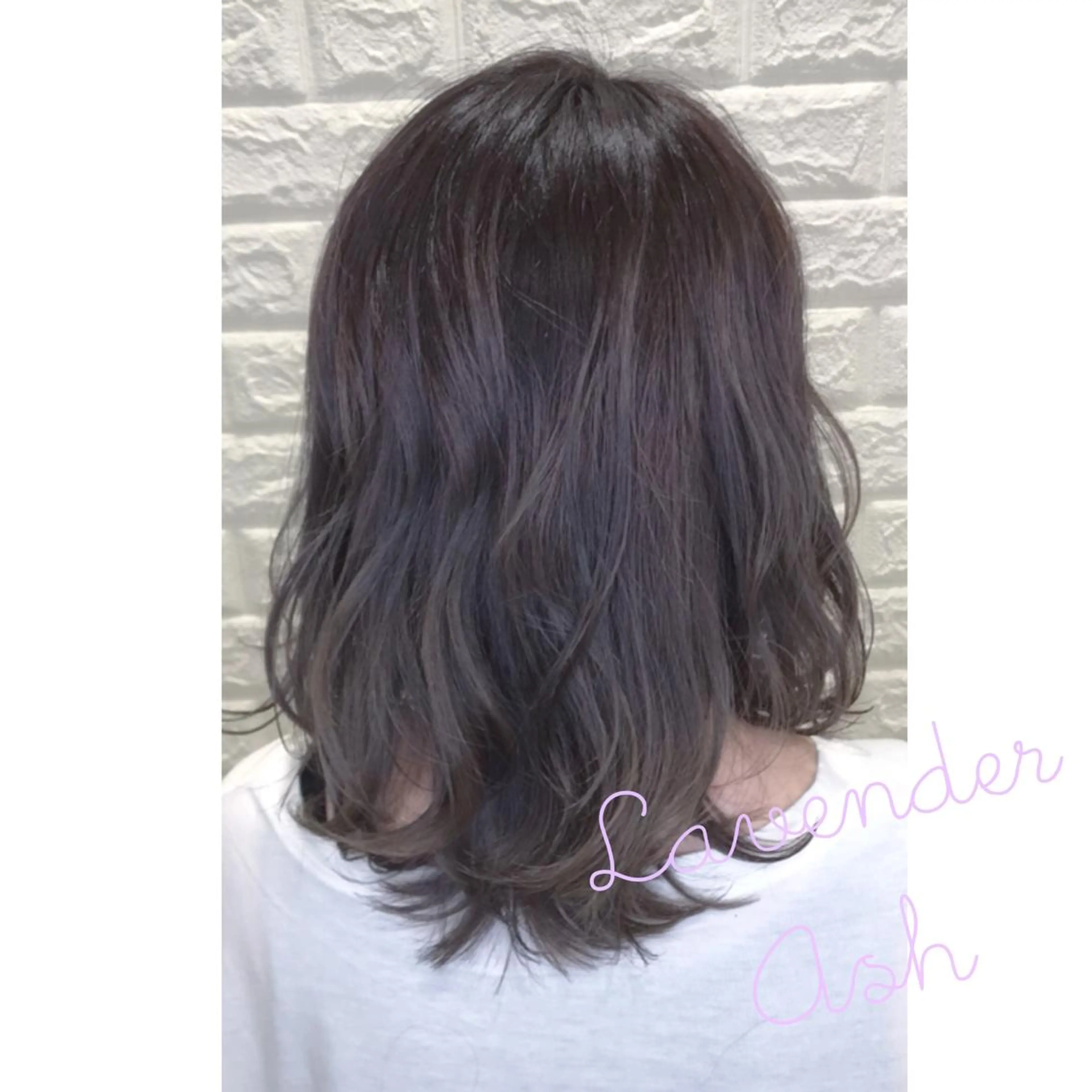 ミディアム カラー 岡田詩織 MODE Ks松原店のヘアスタイル