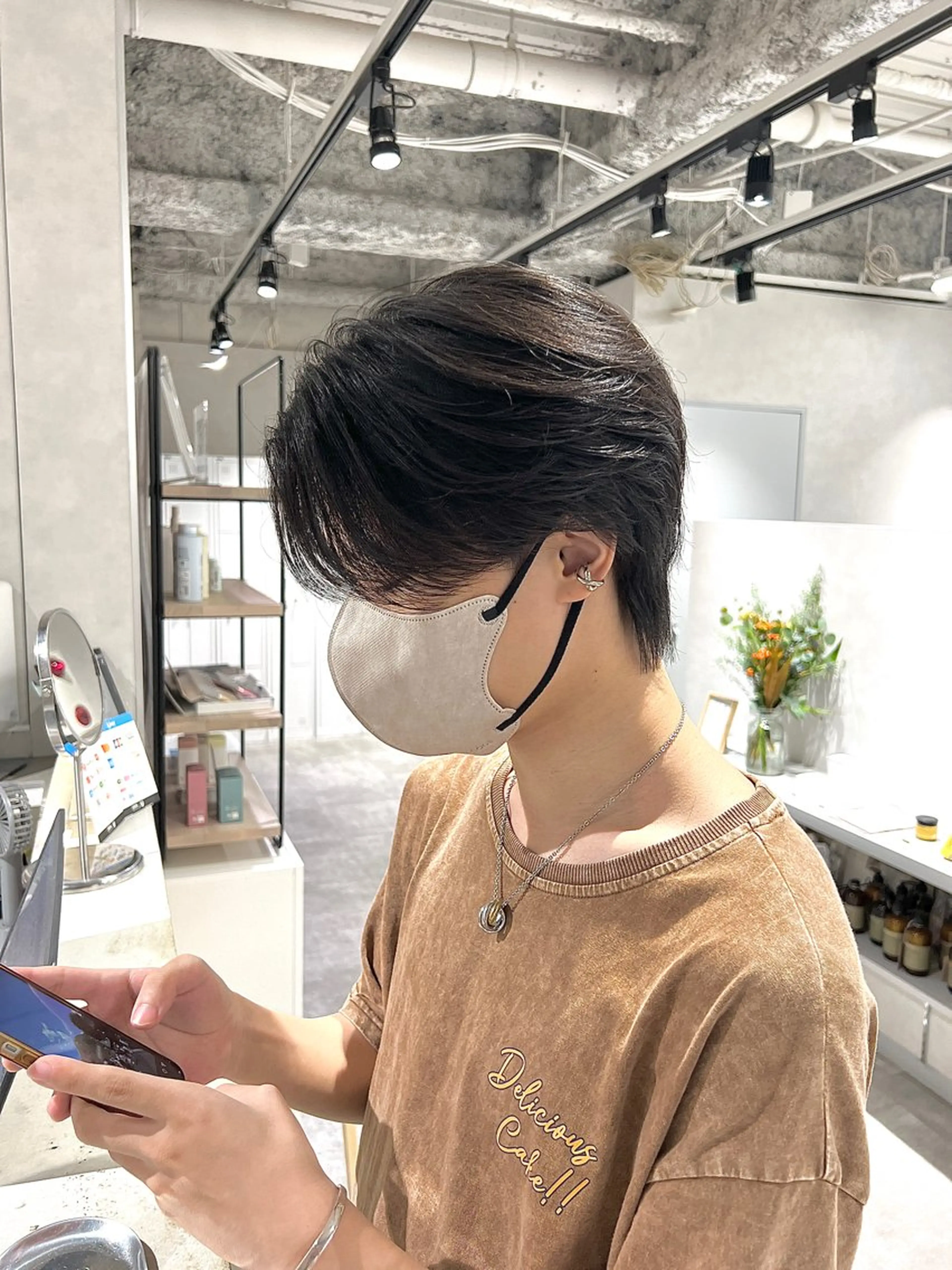 ショート 関西センターパート メンズモデル募集のヘアスタイル
