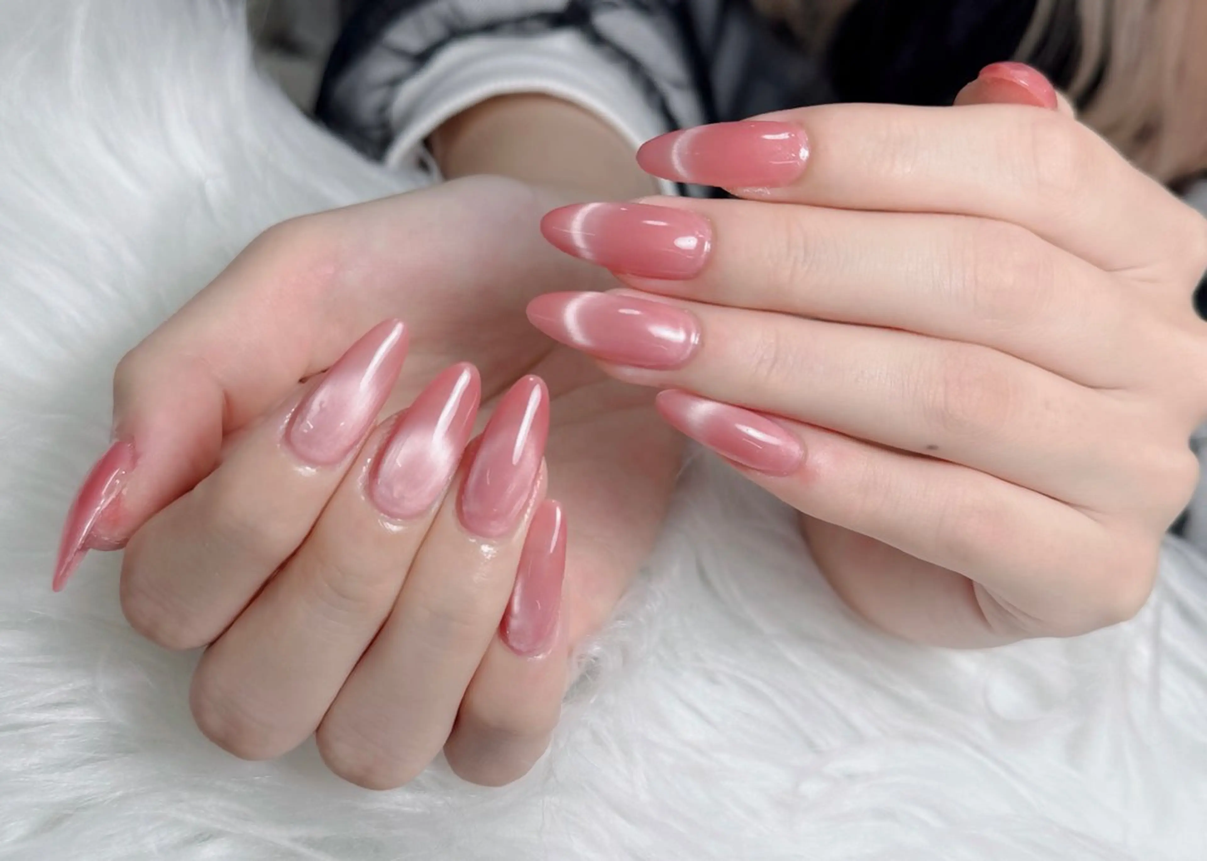 ネイル アートネイル フレンチネイル ジェルネイル 韓国ネイル マグネットネイル ハンドネイル Lenie Nailsのネイルデザイン