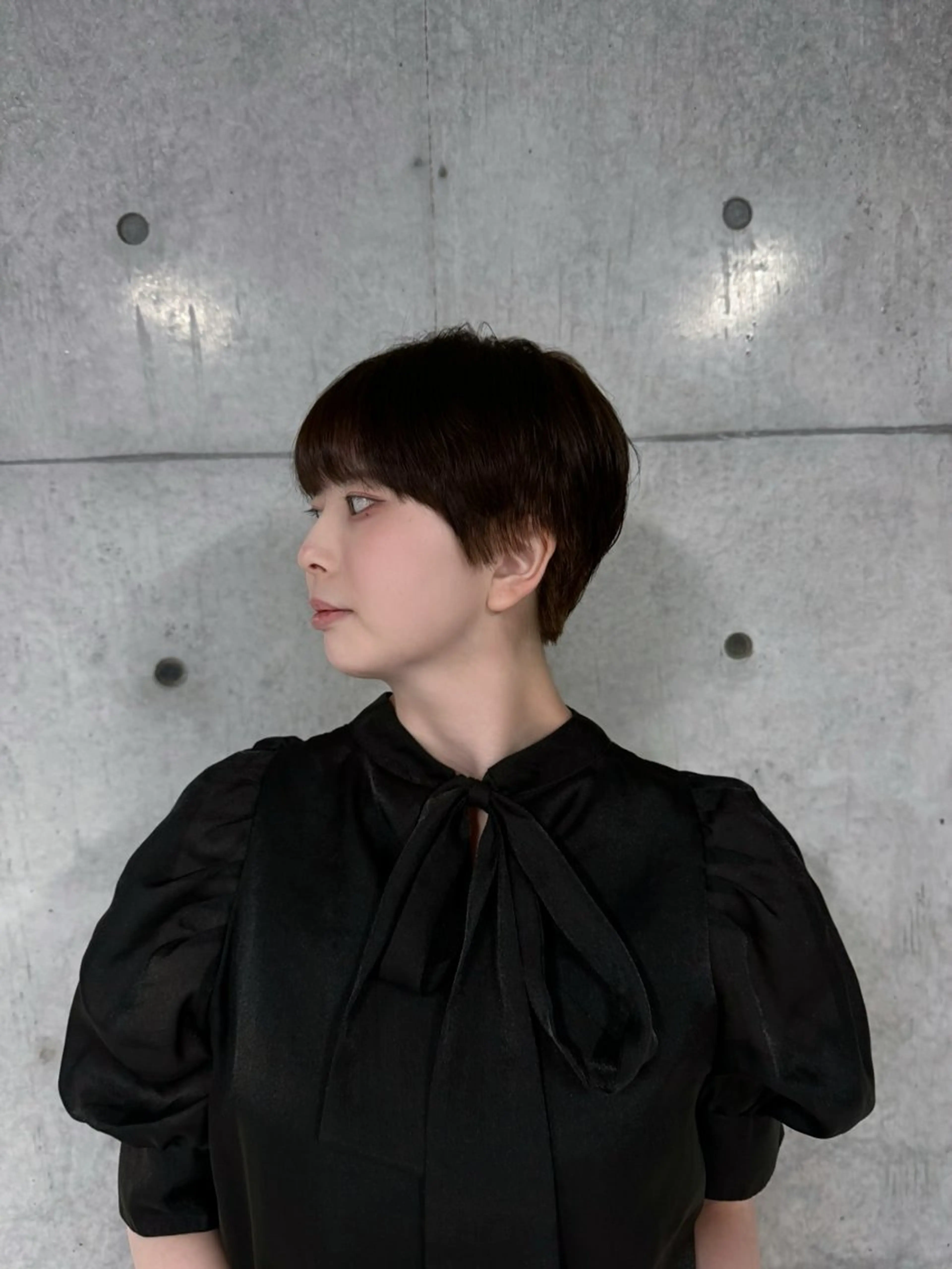 ショート ショートボブ アッシュ ボブ ショートヘア カット 誰より丁寧なカット/ 小林輝/レイヤーのヘアスタイル