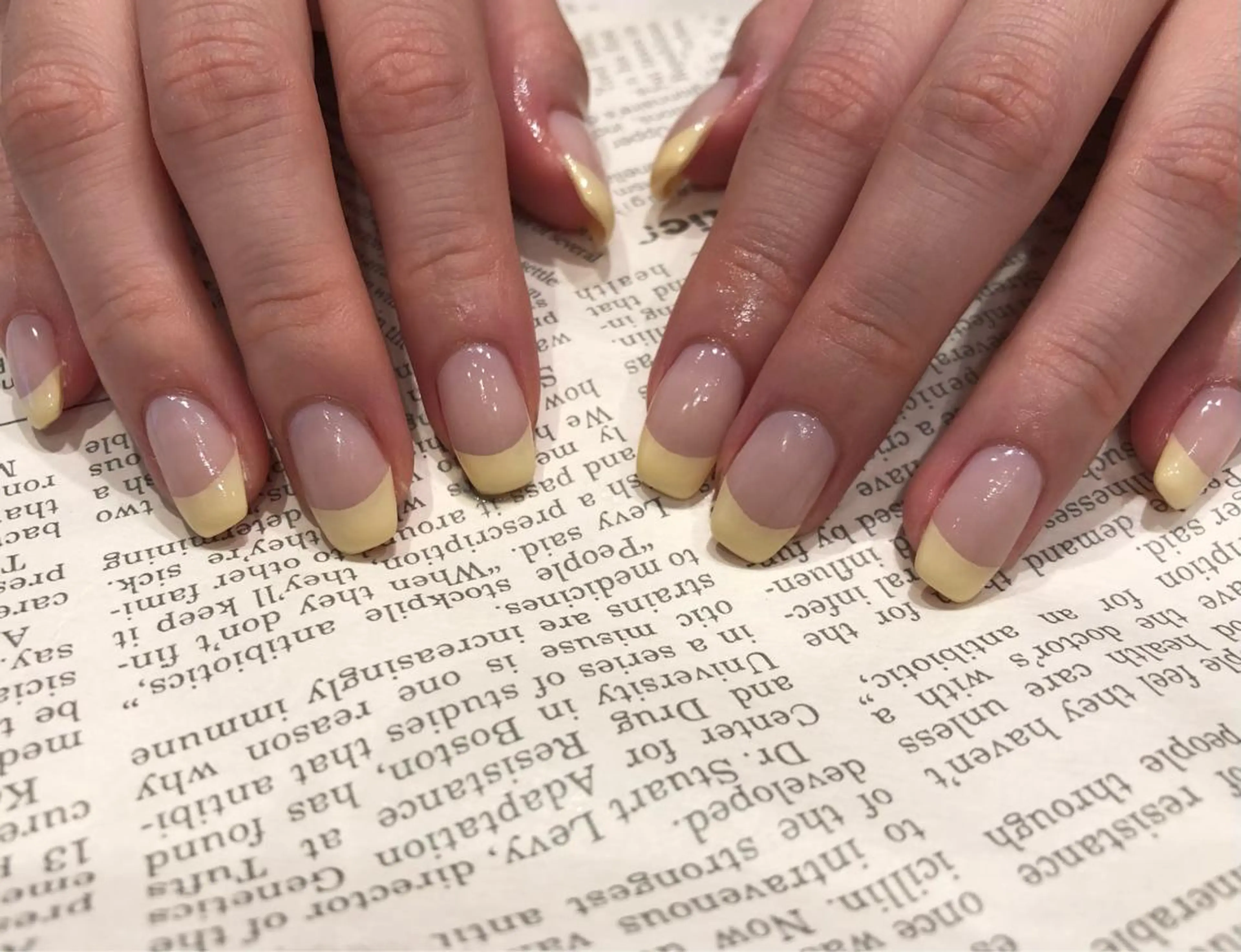 ネイル パラあり！フィルイン 美フォルムのネイルデザイン