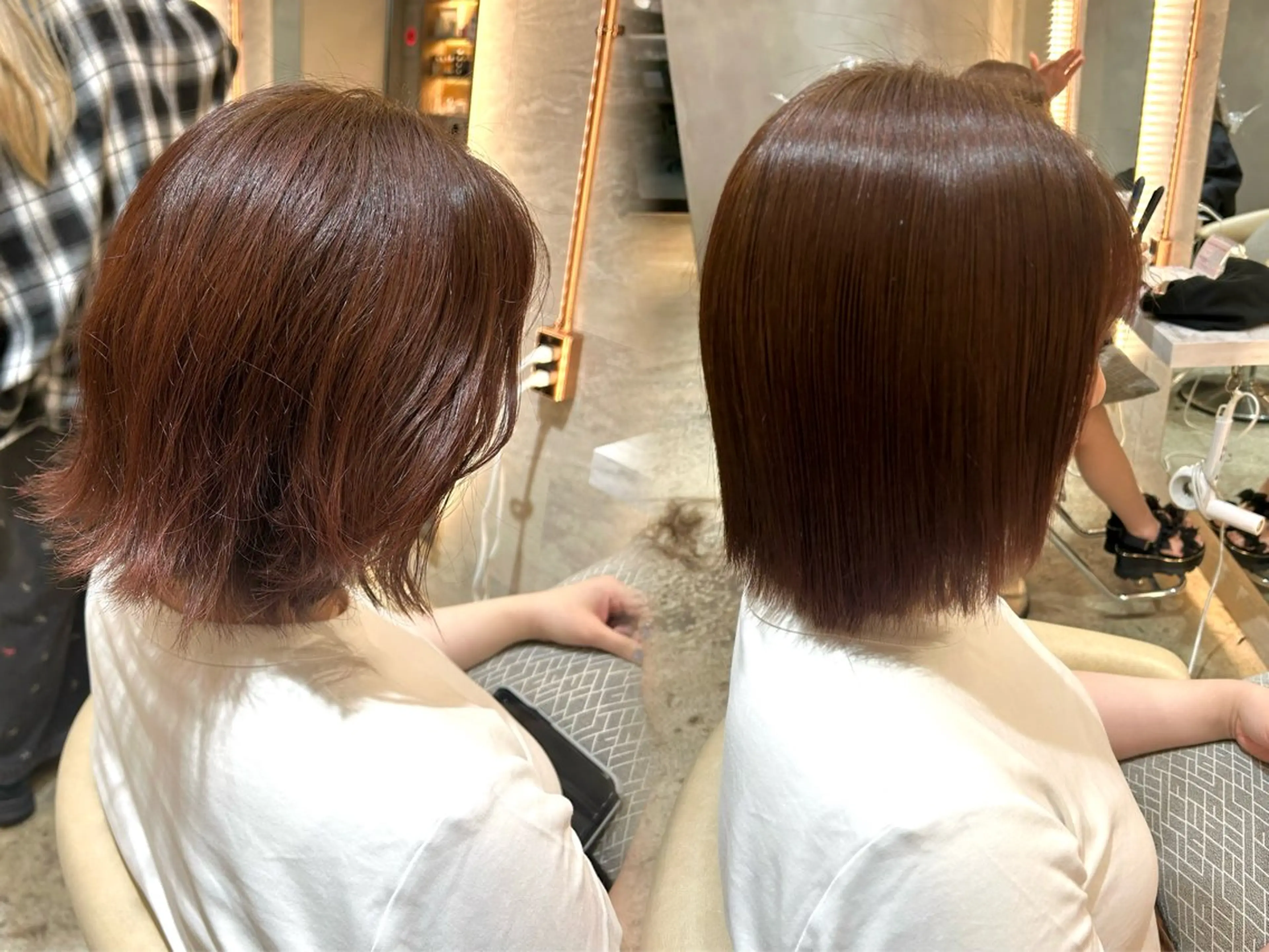 縮毛矯正 🫧透明感カラー／ HARUSE🪄❄️のヘアスタイル