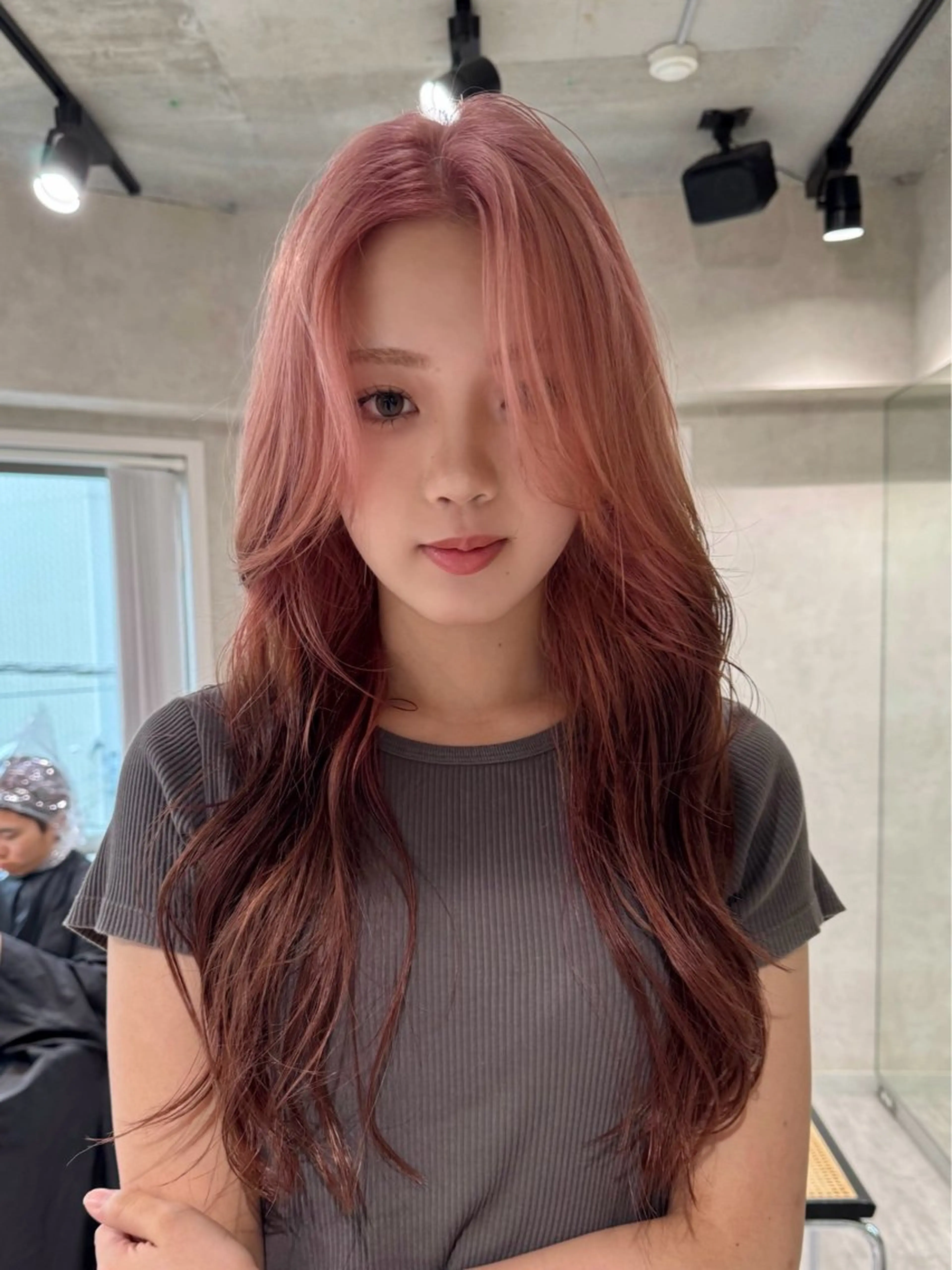 【minimo限定価格】ダブルカラー（ケアブリーチ使用）ミニモ学割の写真