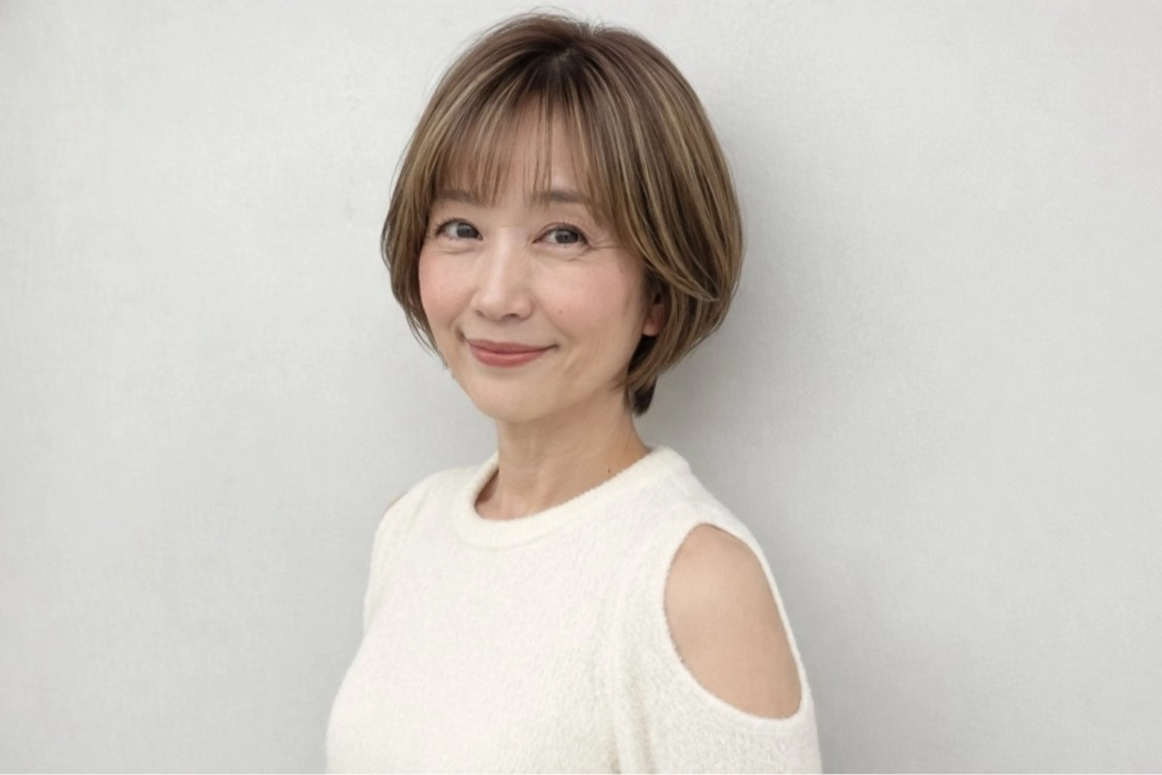 【1番人気】カット+髪質改善ハイライト(210分)の写真