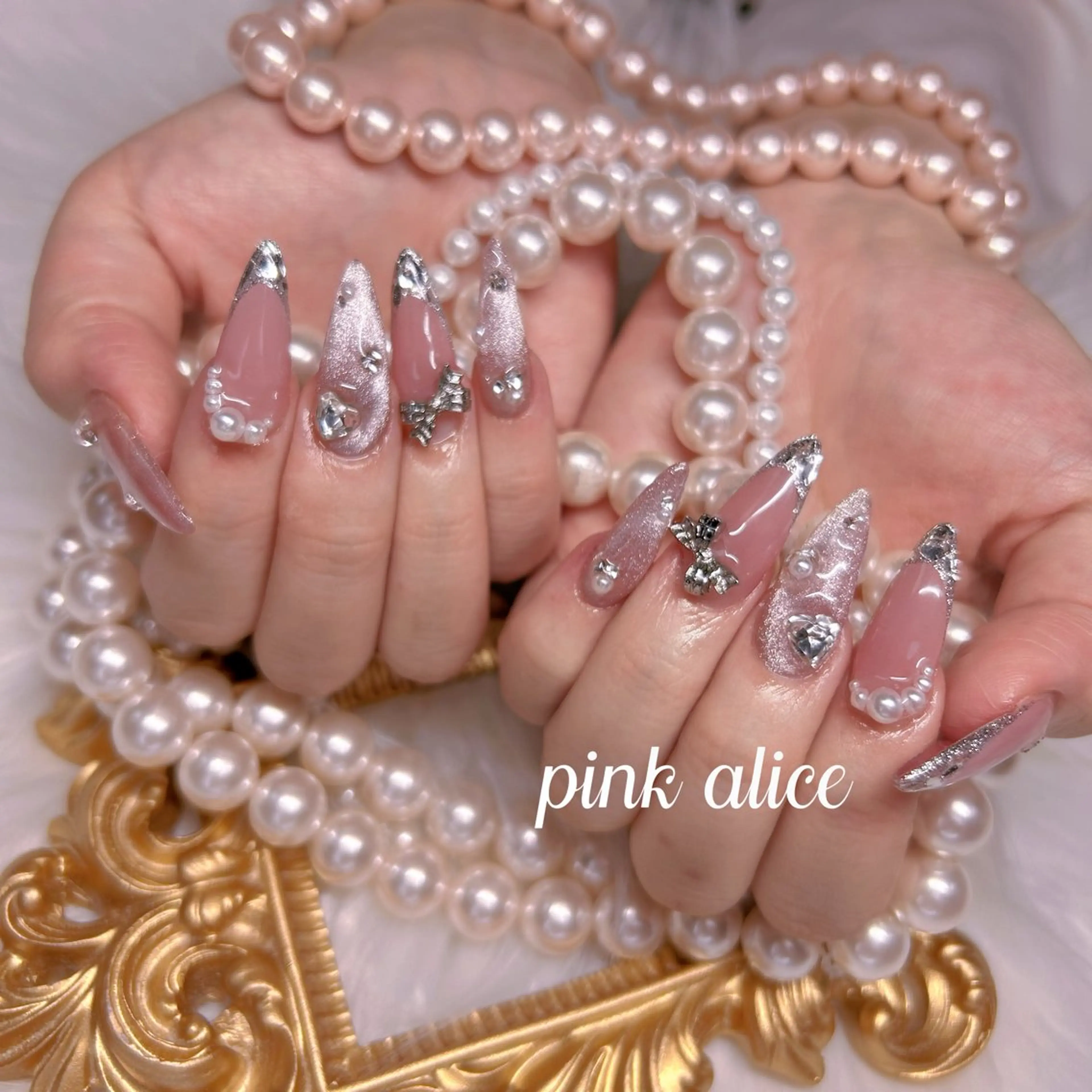 ネイル nail salon Pink Aliceのネイルデザイン