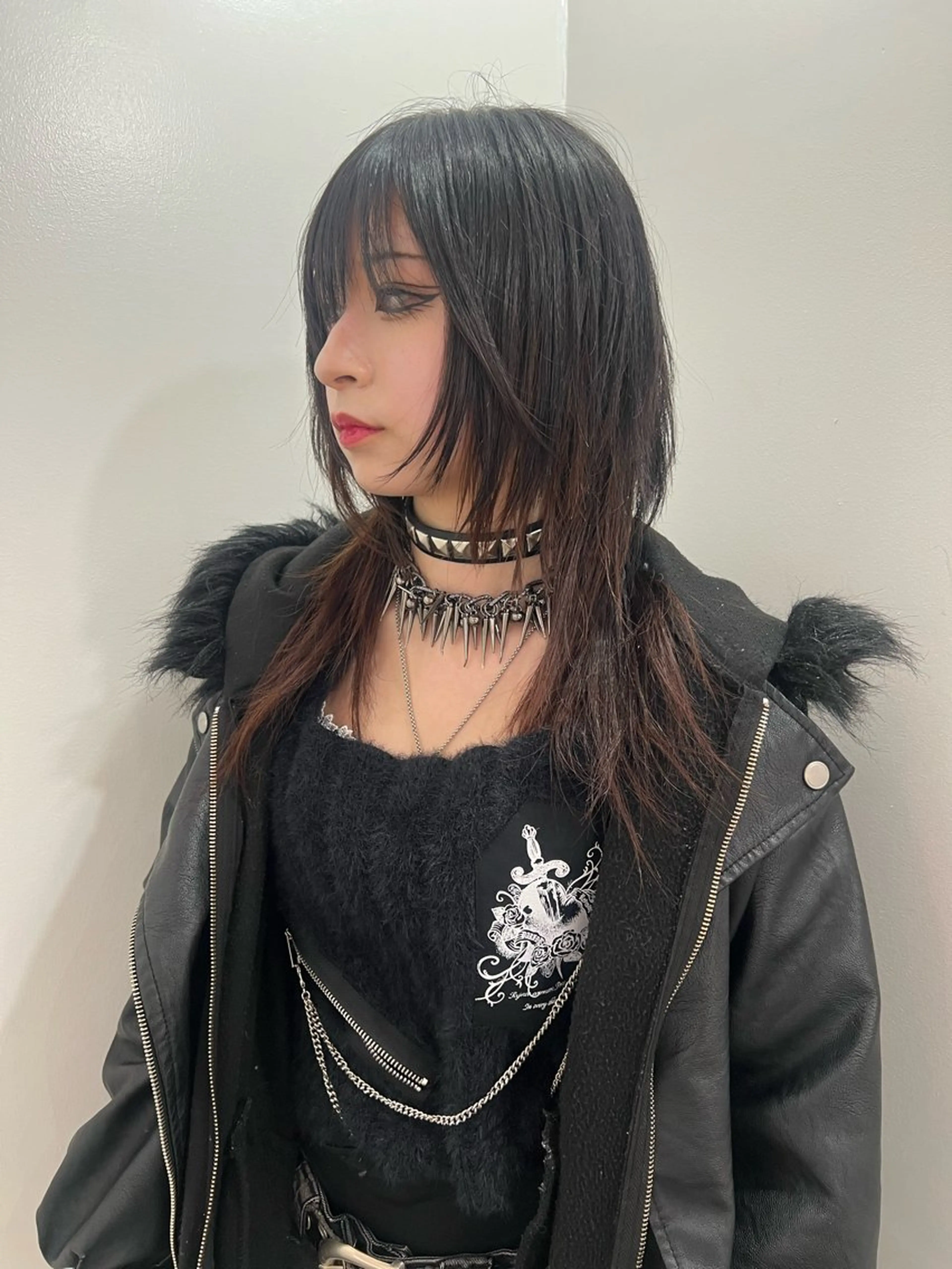 ミディアム カット 💥ウルフカット デザインあんな💥のヘアスタイル