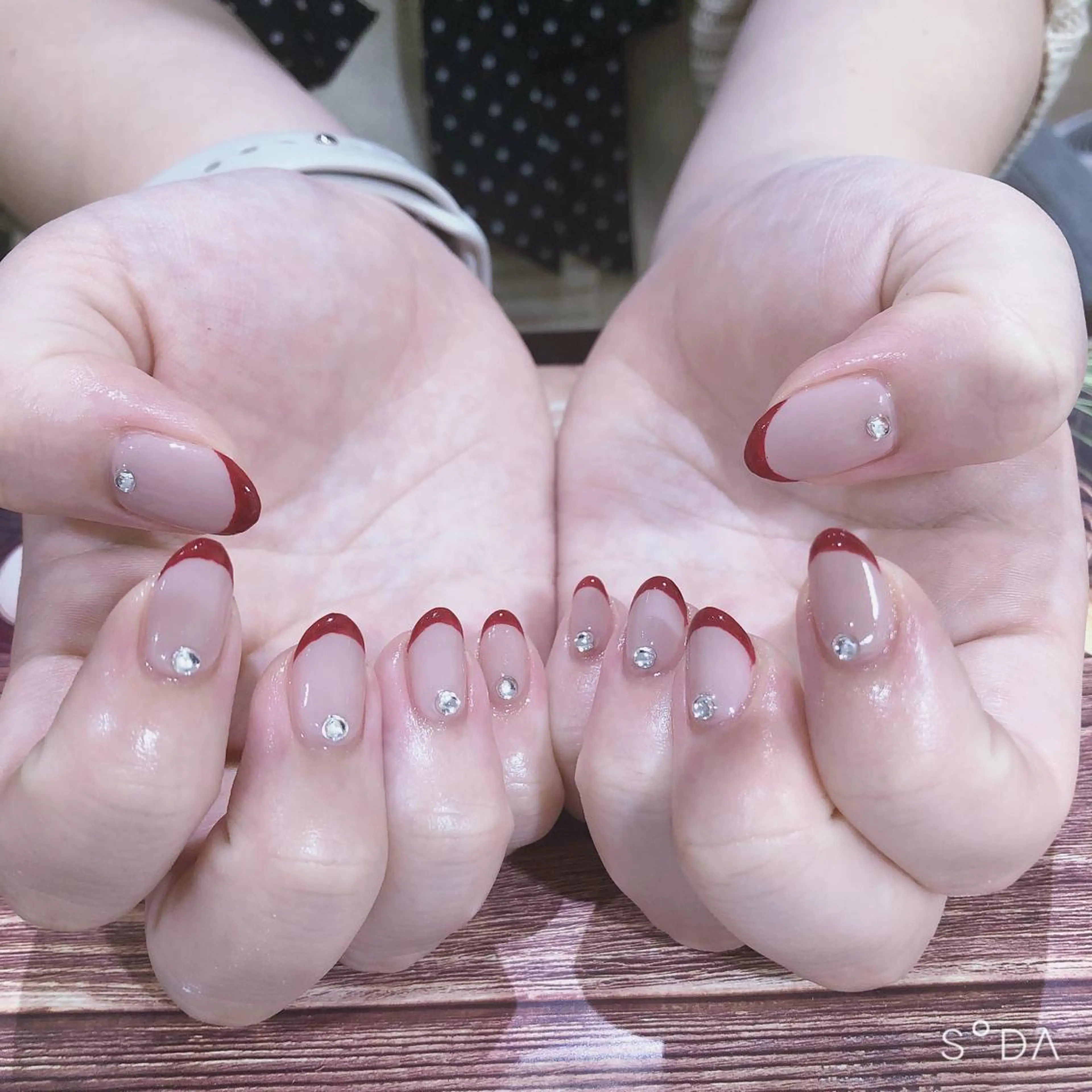 ネイル フレンチネイル ハンドネイル 吉野✨ ネイルデザイナー✨のネイルデザイン