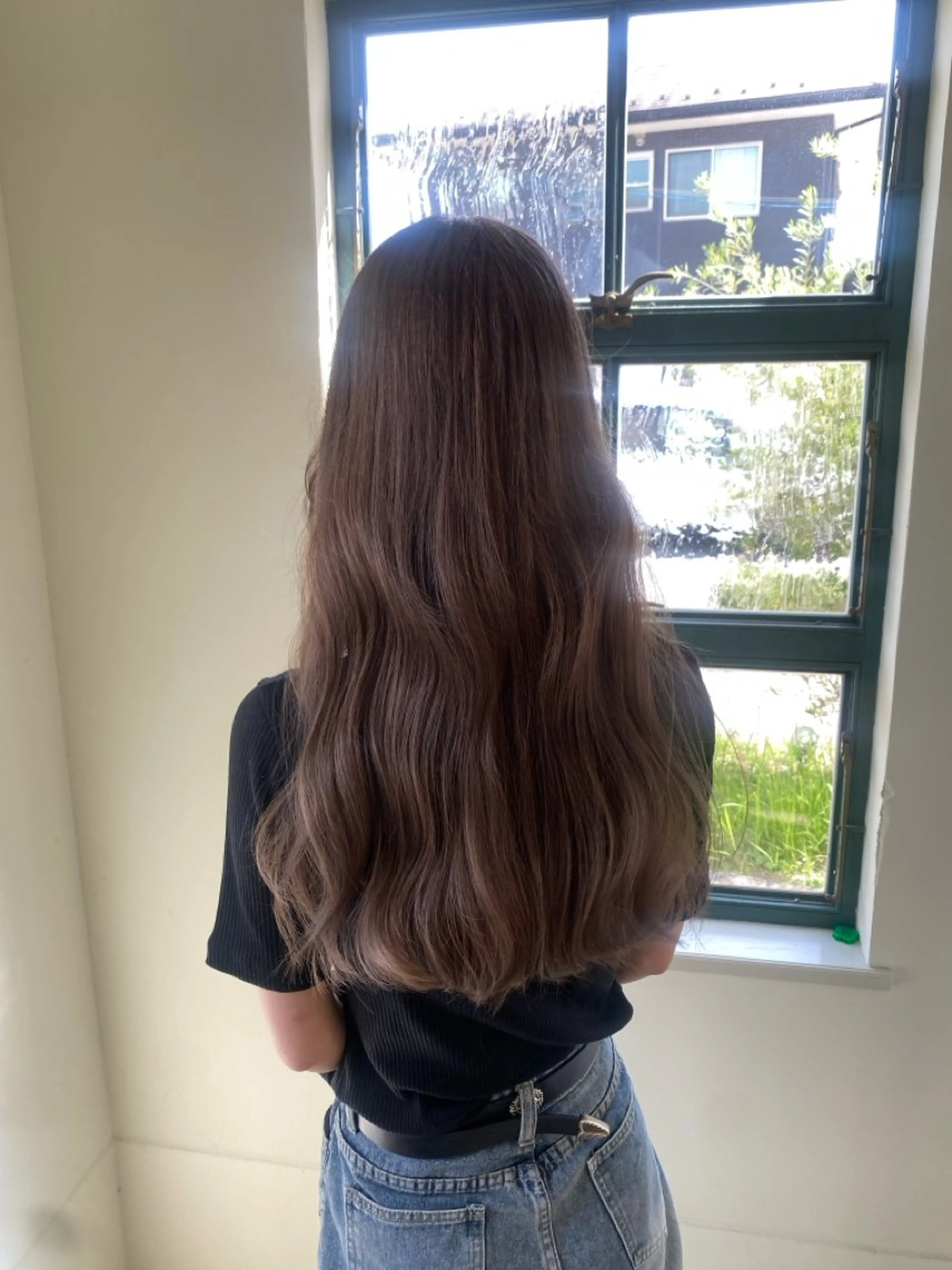 ロング ヘアカラー 【nui 茨木】 原田美紅のヘアスタイル