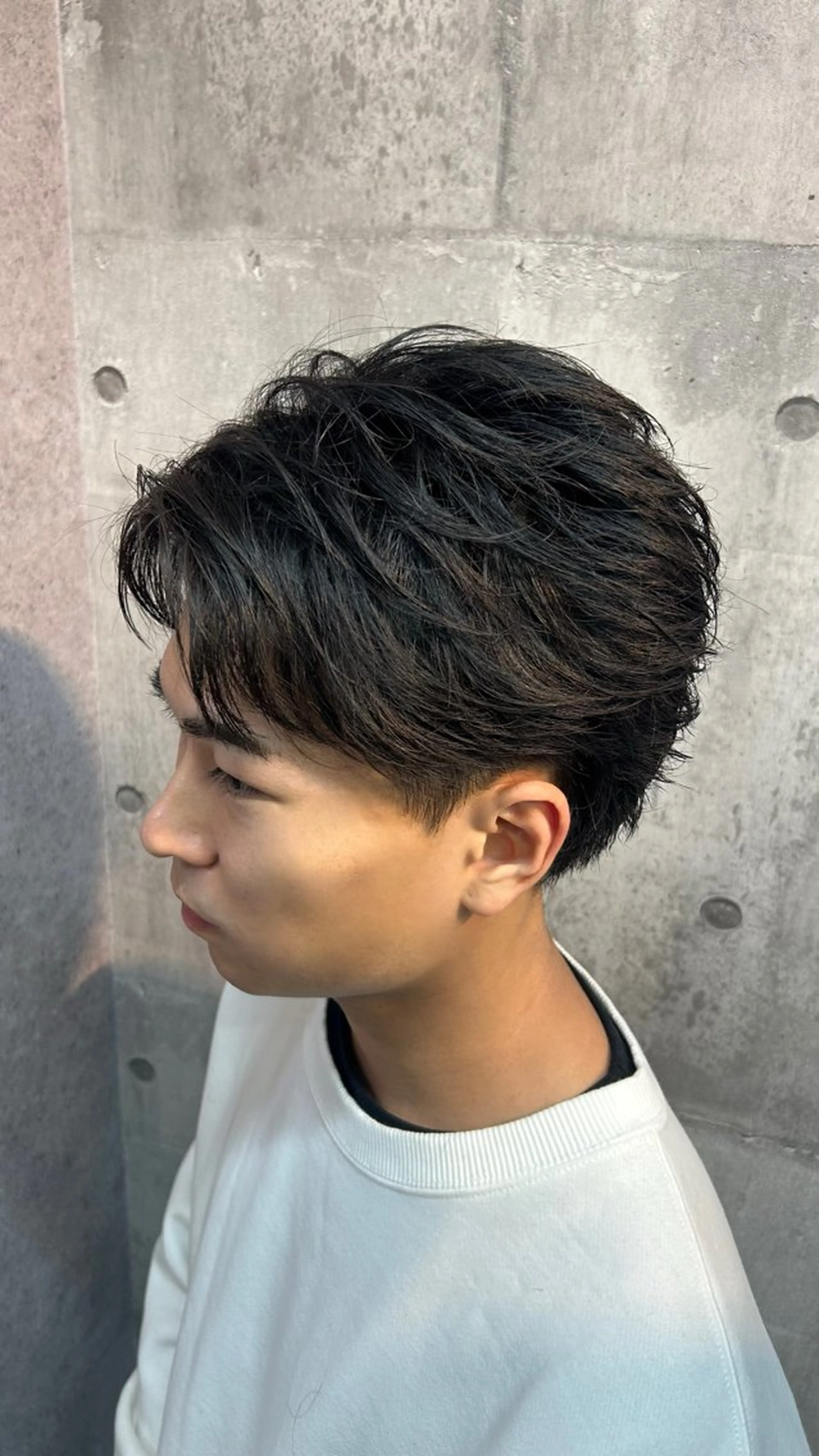 ミディアム カット 👑パーマの王様👑 【メンズ専門店】のヘアスタイル