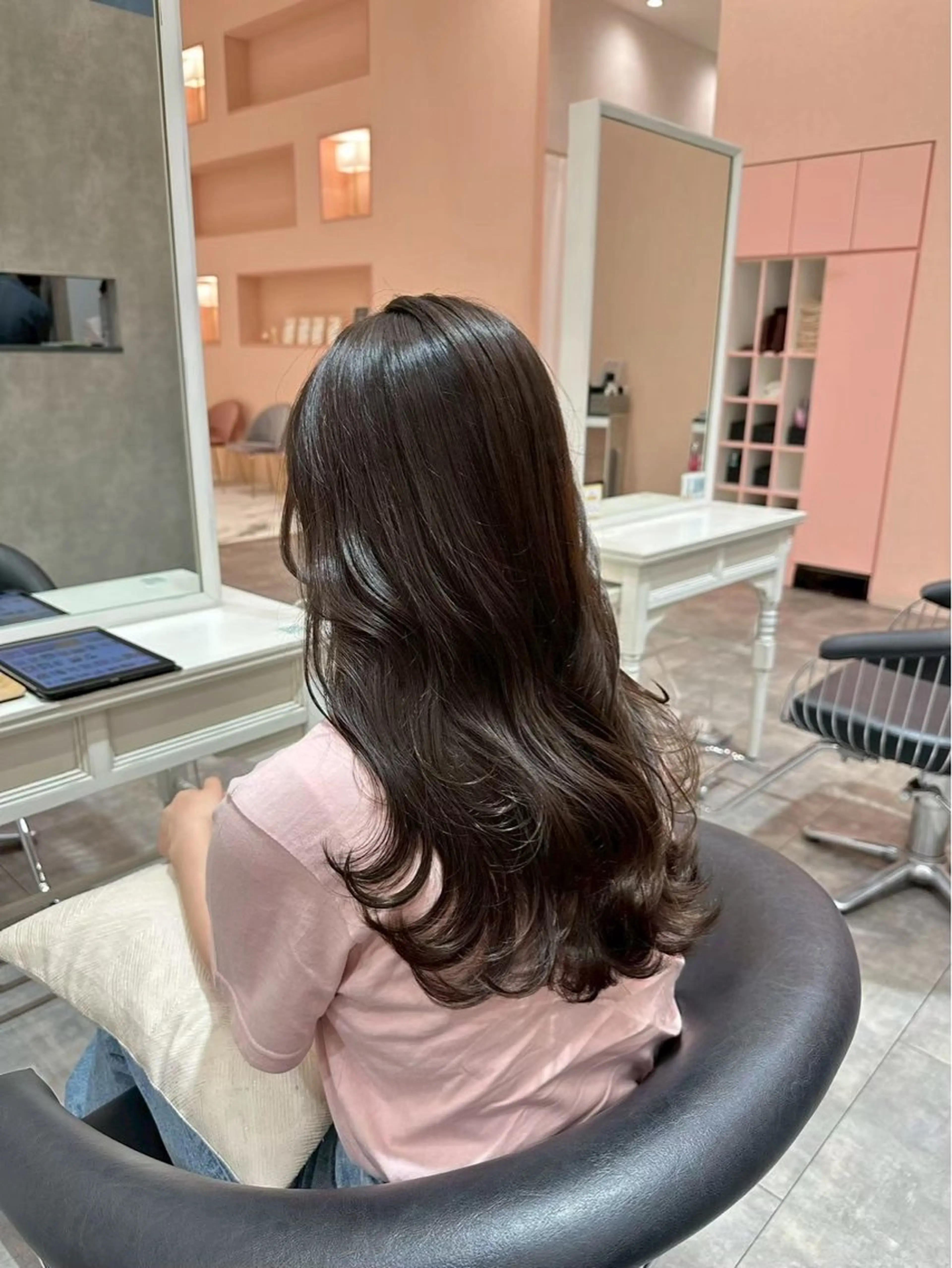 ロング カラー ヘアカラー La Bless 北浜プラザ所属・カットカラーモデル 募集中/来実🎀のヘアスタイル