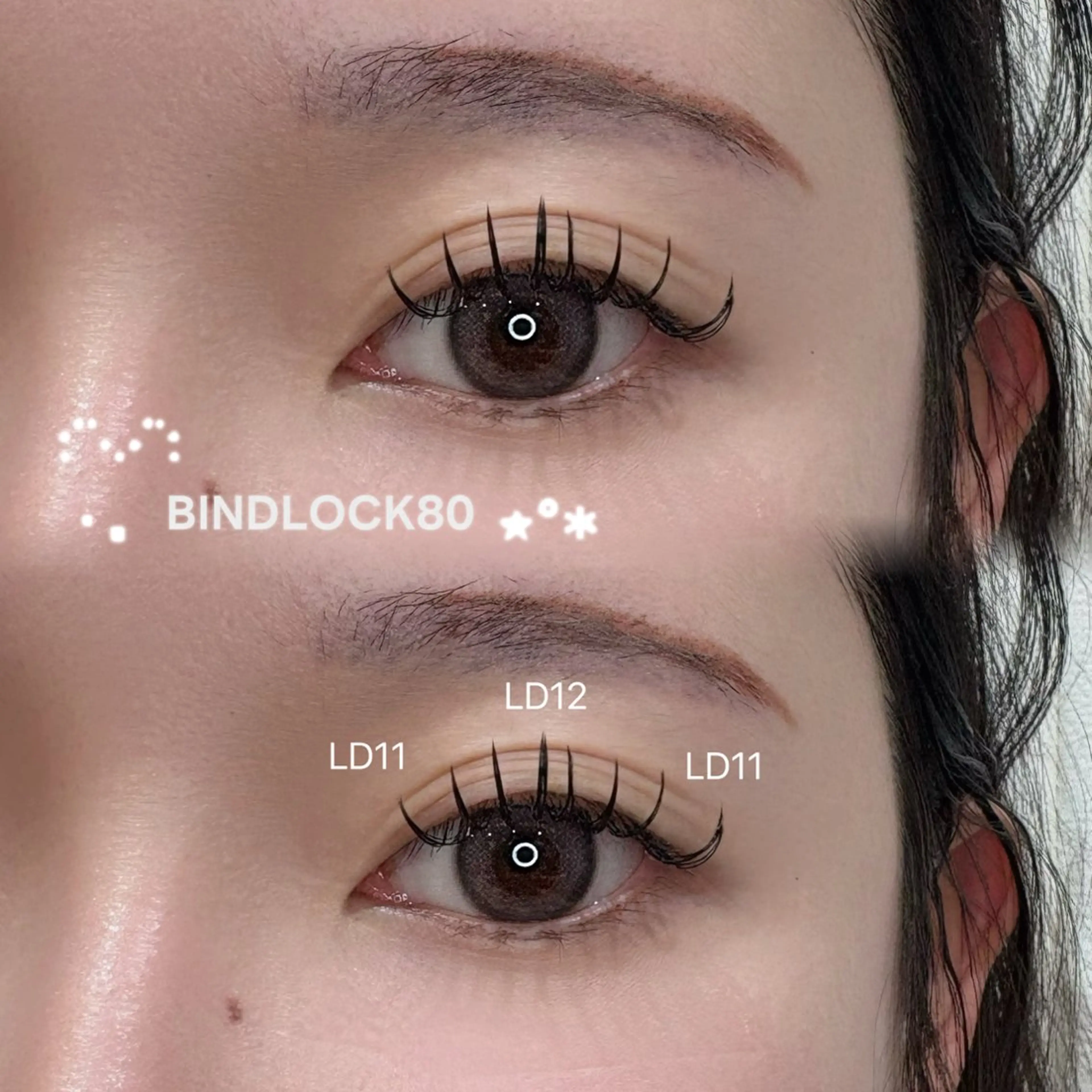 マツエク・マツパ マツエク Minami .のマツエク・マツパデザイン