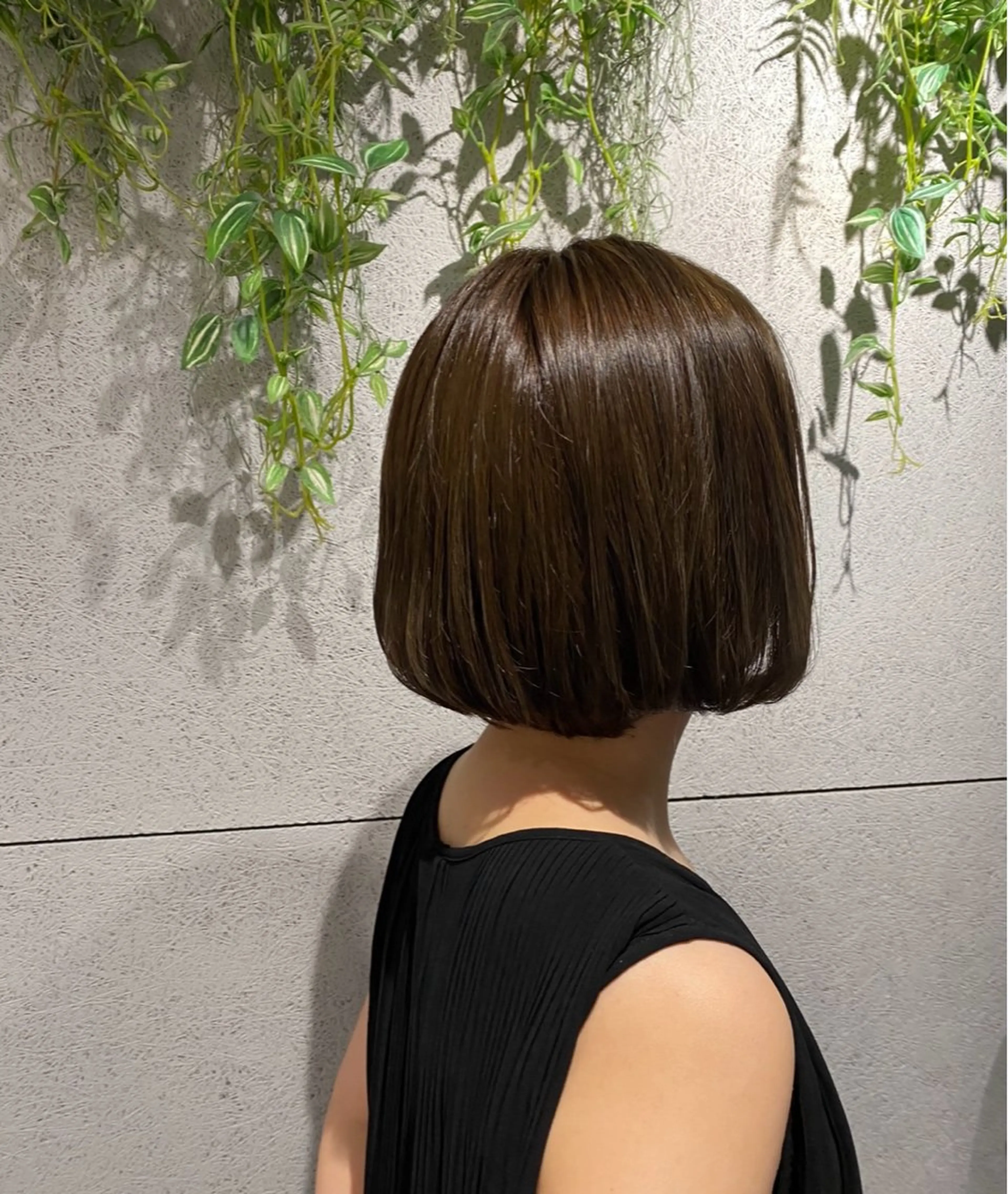 カラー ベージュカラー Nakashima Akiのヘアスタイル