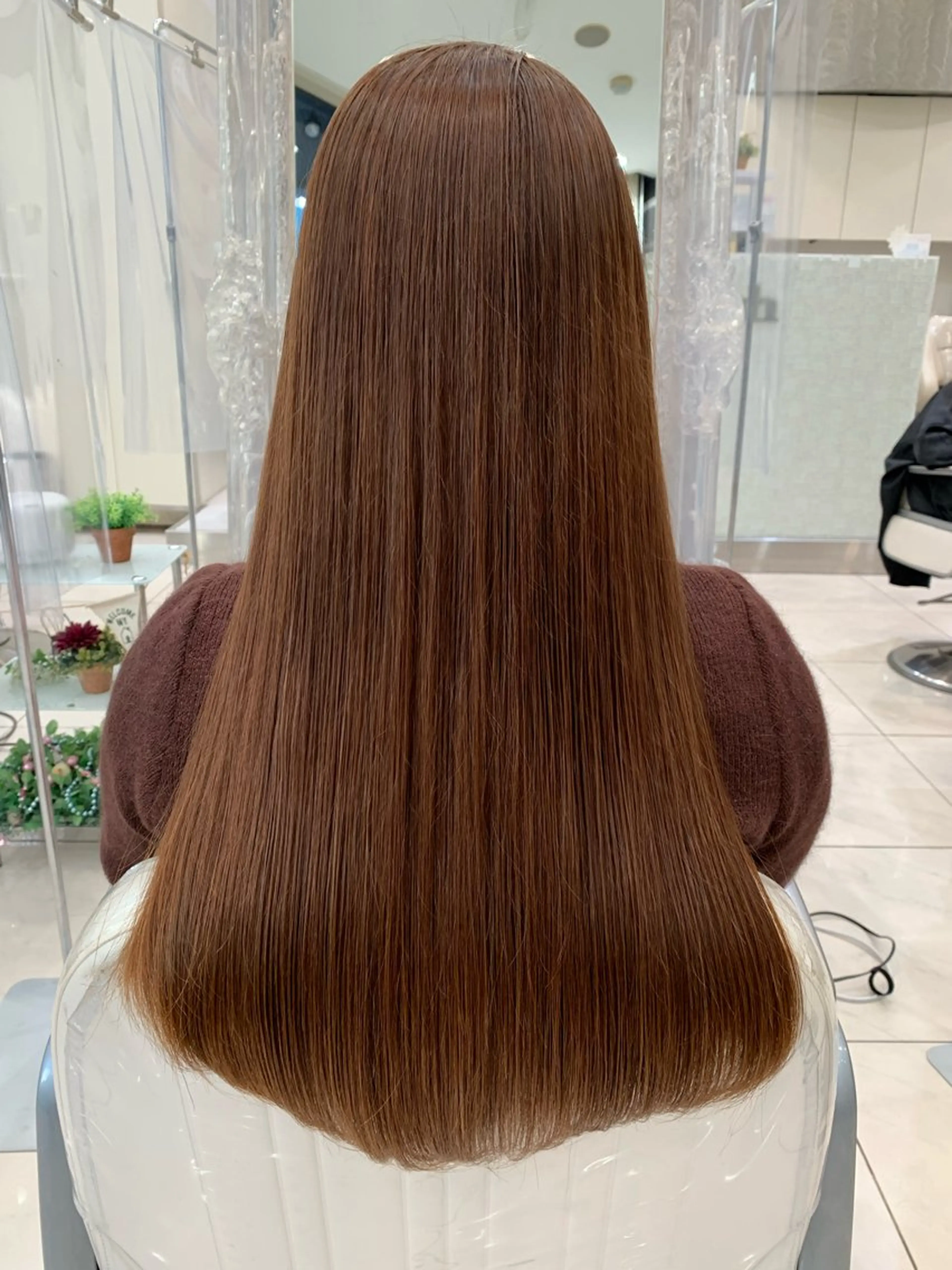 ロング 縮毛矯正 店舗代表　佐藤 幸平のヘアスタイル