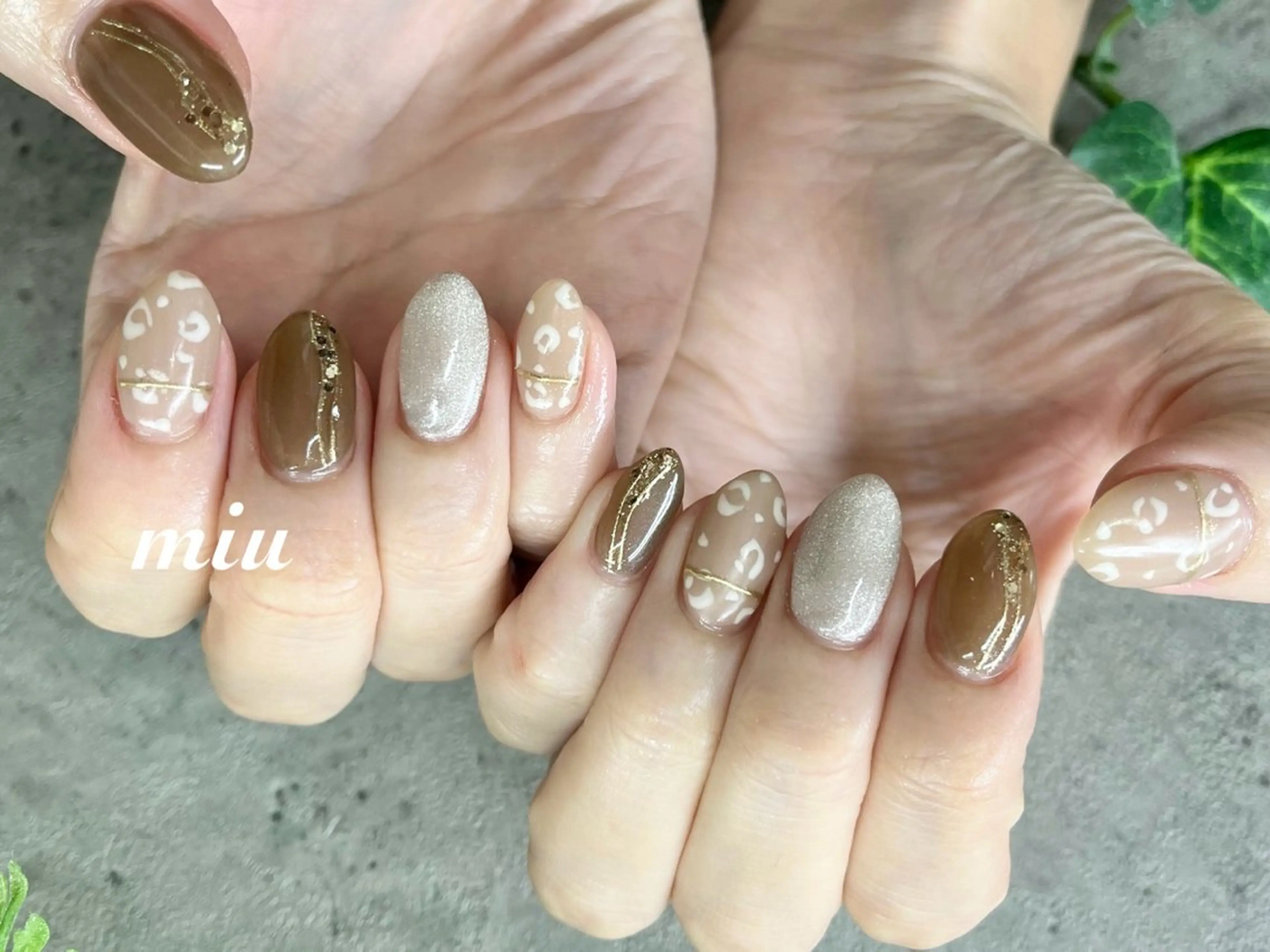 ネイル ハンドネイル miu nail 🐾mihoのネイルデザイン