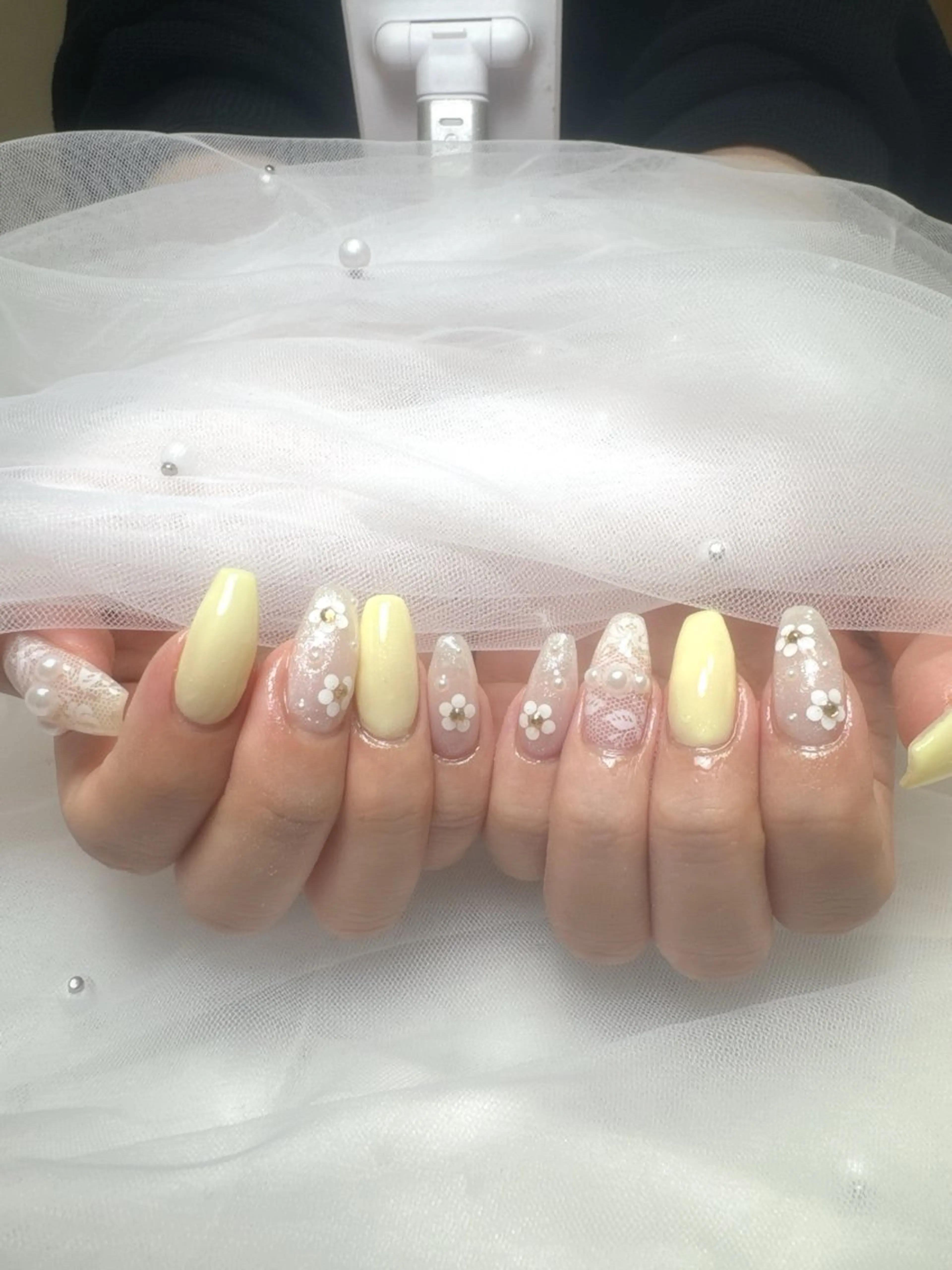 ネイル キラキラネイル 韓国ネイル 持ち込み ワンホンネイル ハンドネイル Queeens nailのネイルデザイン