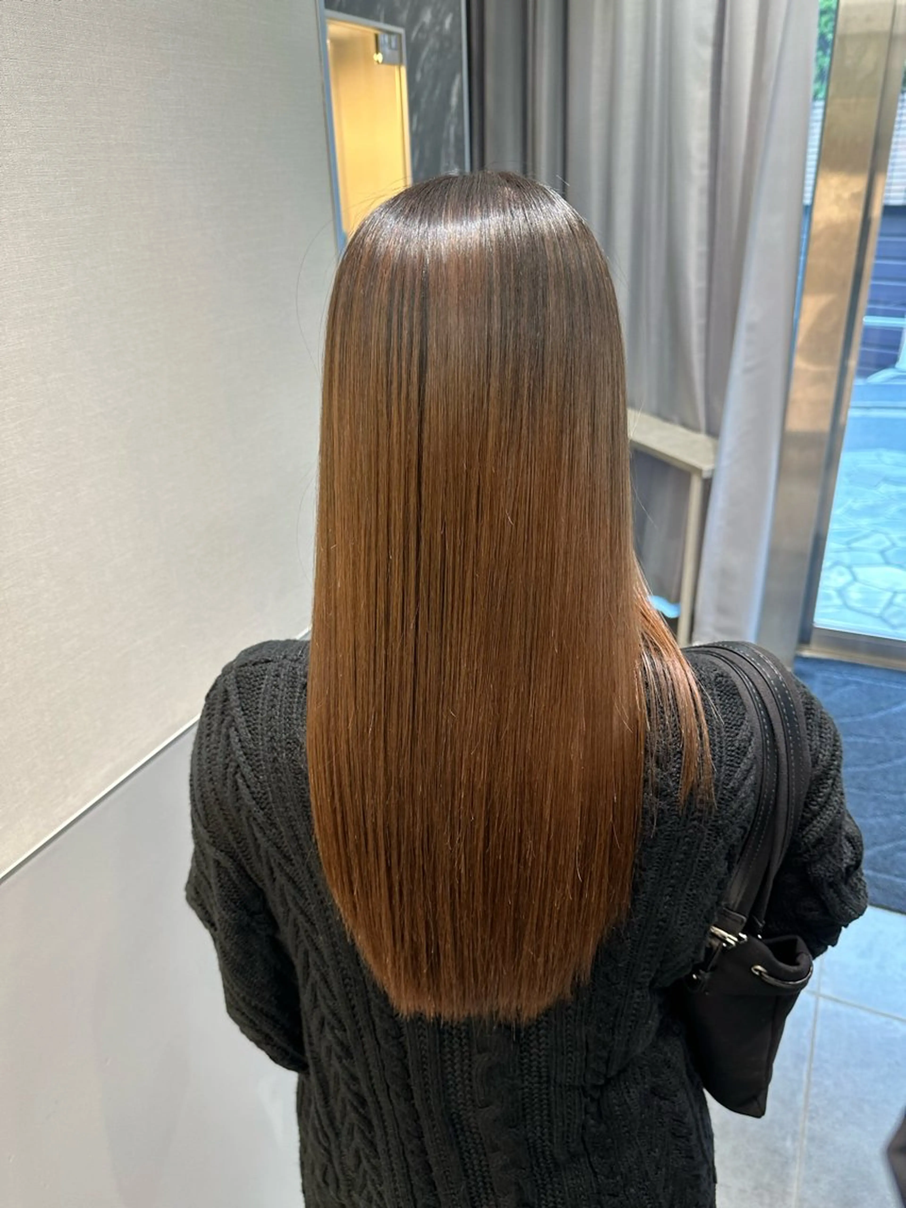 セミロング 美髪特化✨ 伊織✨縮毛矯正✨のヘアスタイル