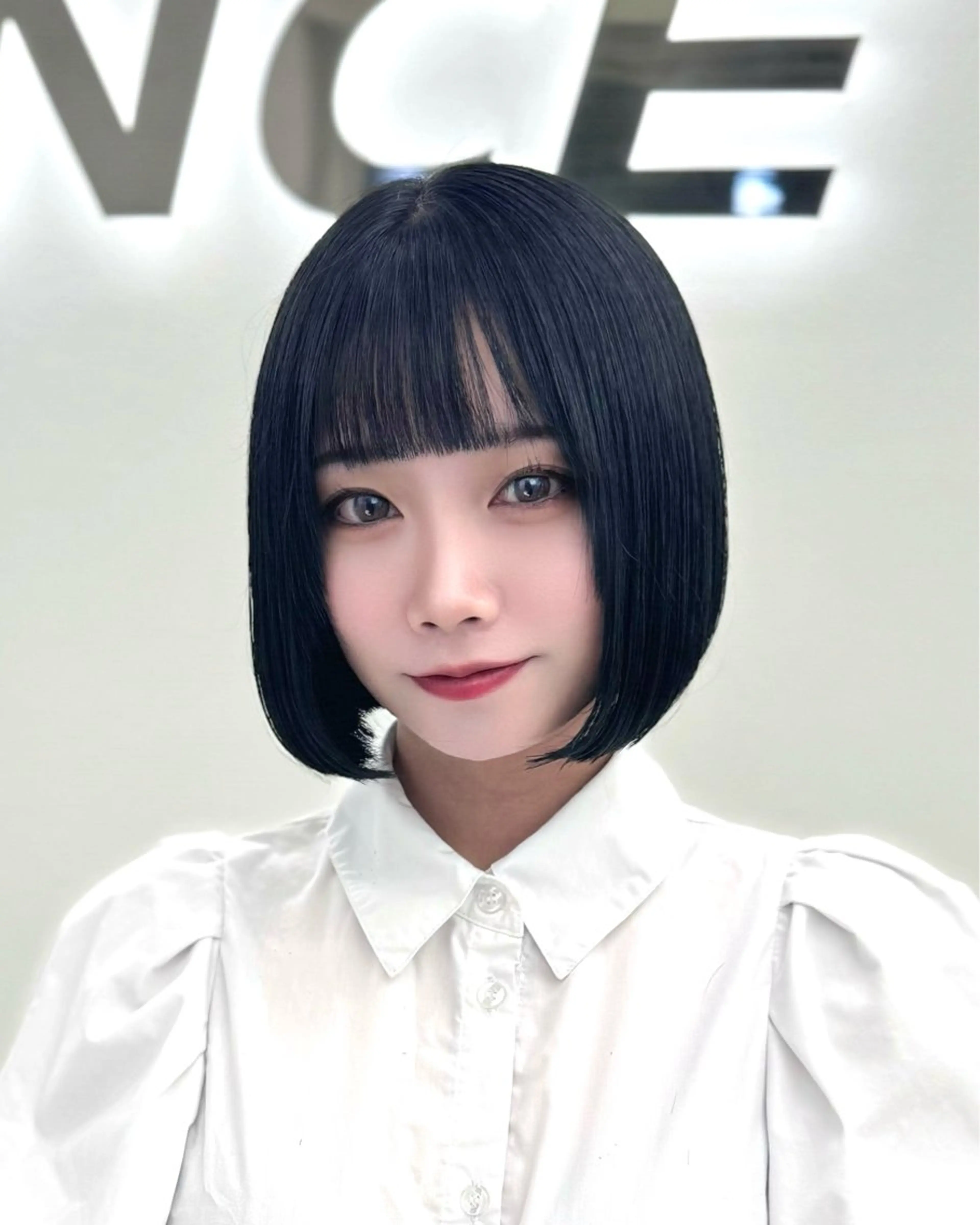 ショート カラー ヘアアレンジ カット ヘアカラー トリートメント ヘッドスパ ヘアセット 縮毛矯正🤍 盛れるボブ/ひかりのヘアスタイル