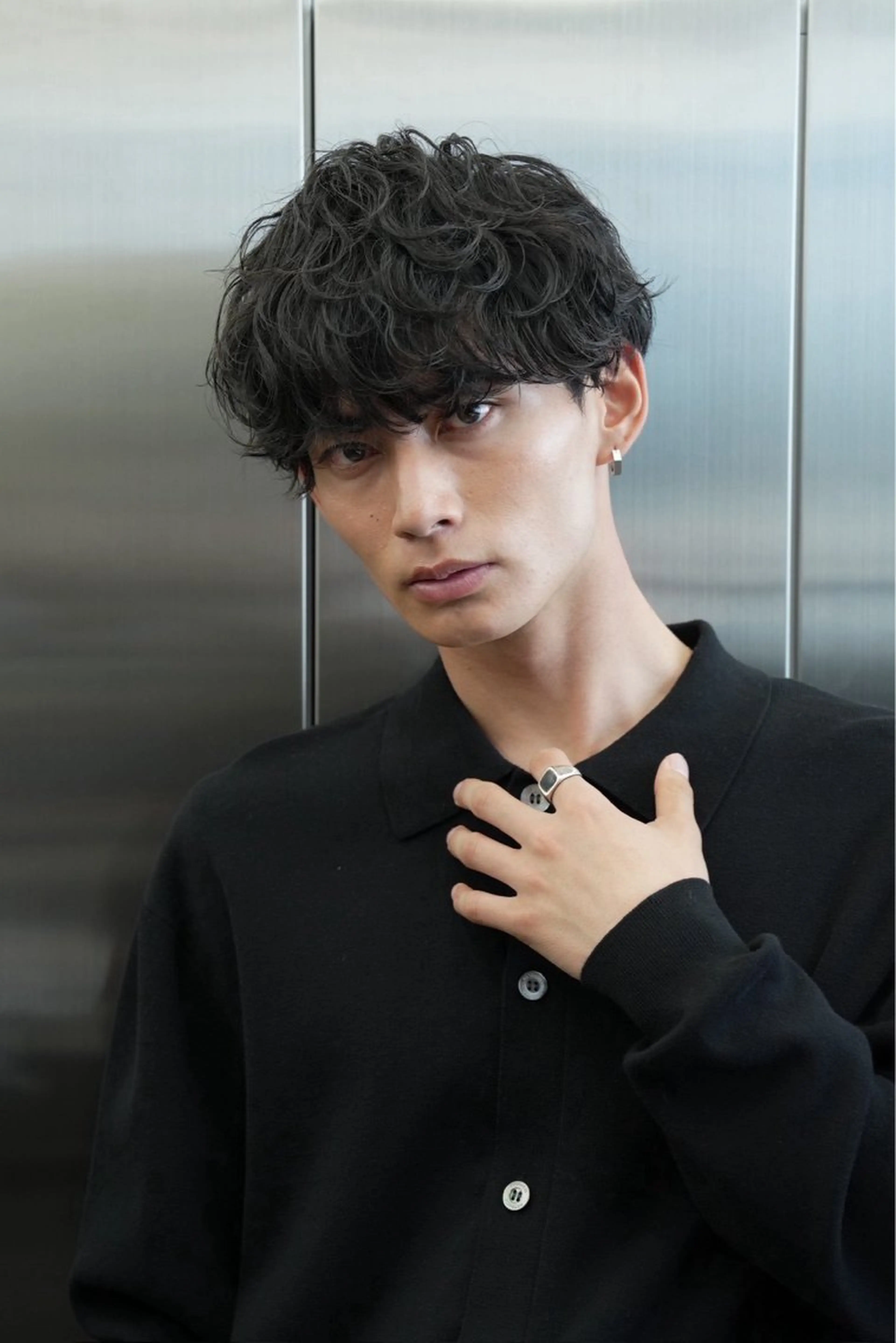 骨格矯正カット＋シャドウパーマ＋3stepトリートメントの写真