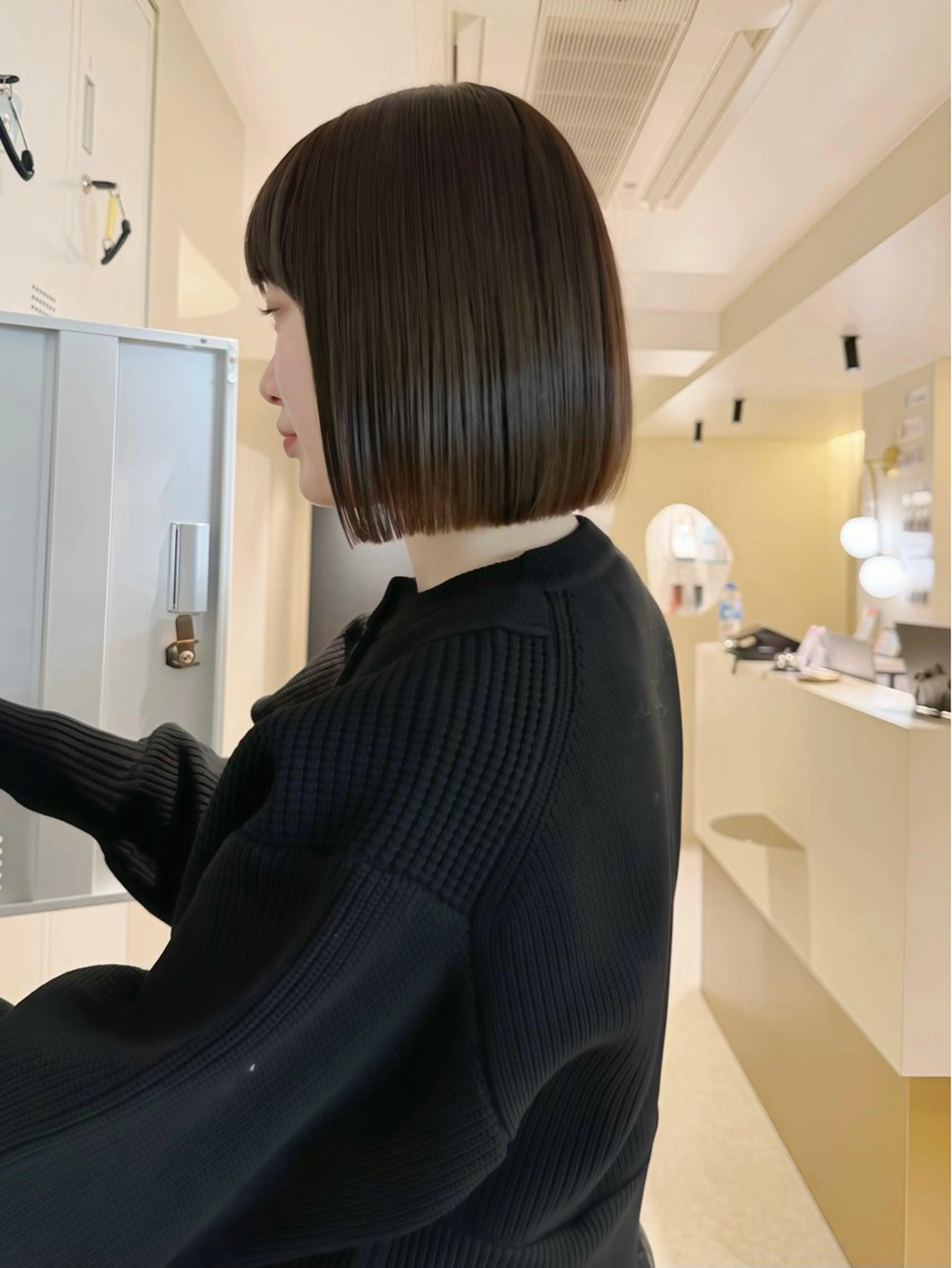 ショート カット ヘアカラー トリートメント Bonheur銀座 /runaのヘアスタイル