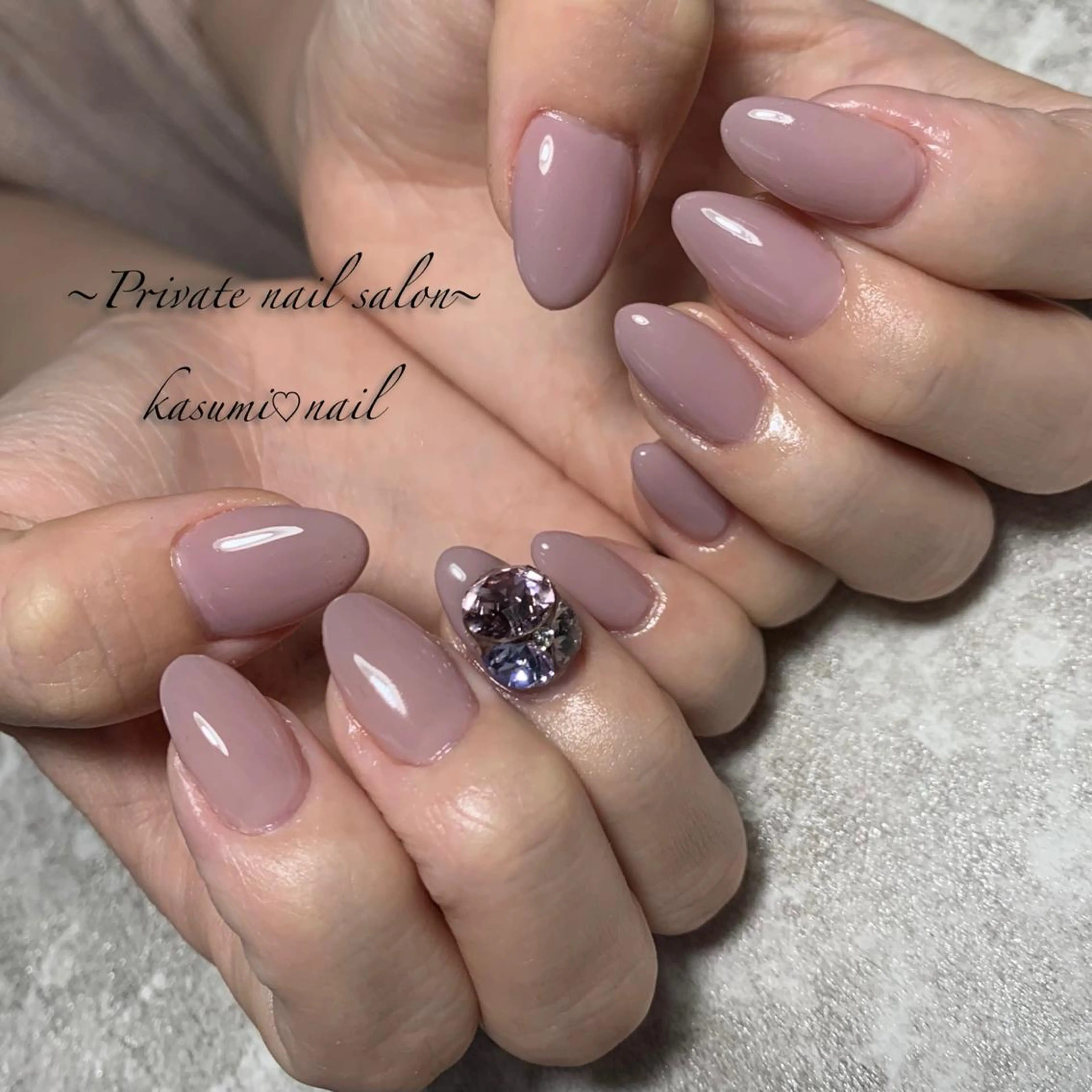 ネイル マグネットネイル ミラーネイル ニュアンスネイル 春ネイル KASUMI♡ Nailのネイルデザイン