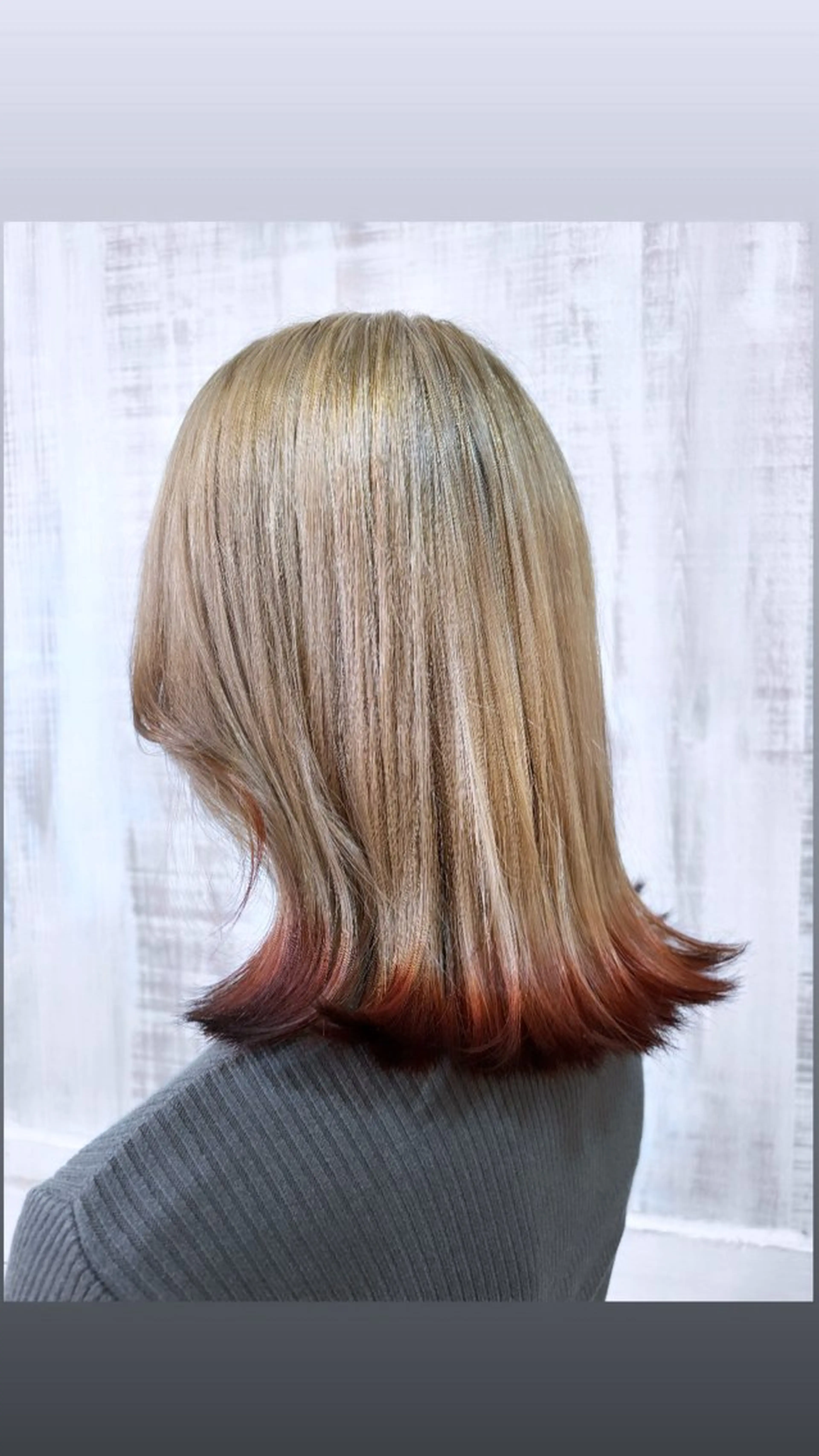 ミディアム 透明感/レイヤー /ayaneのヘアスタイル