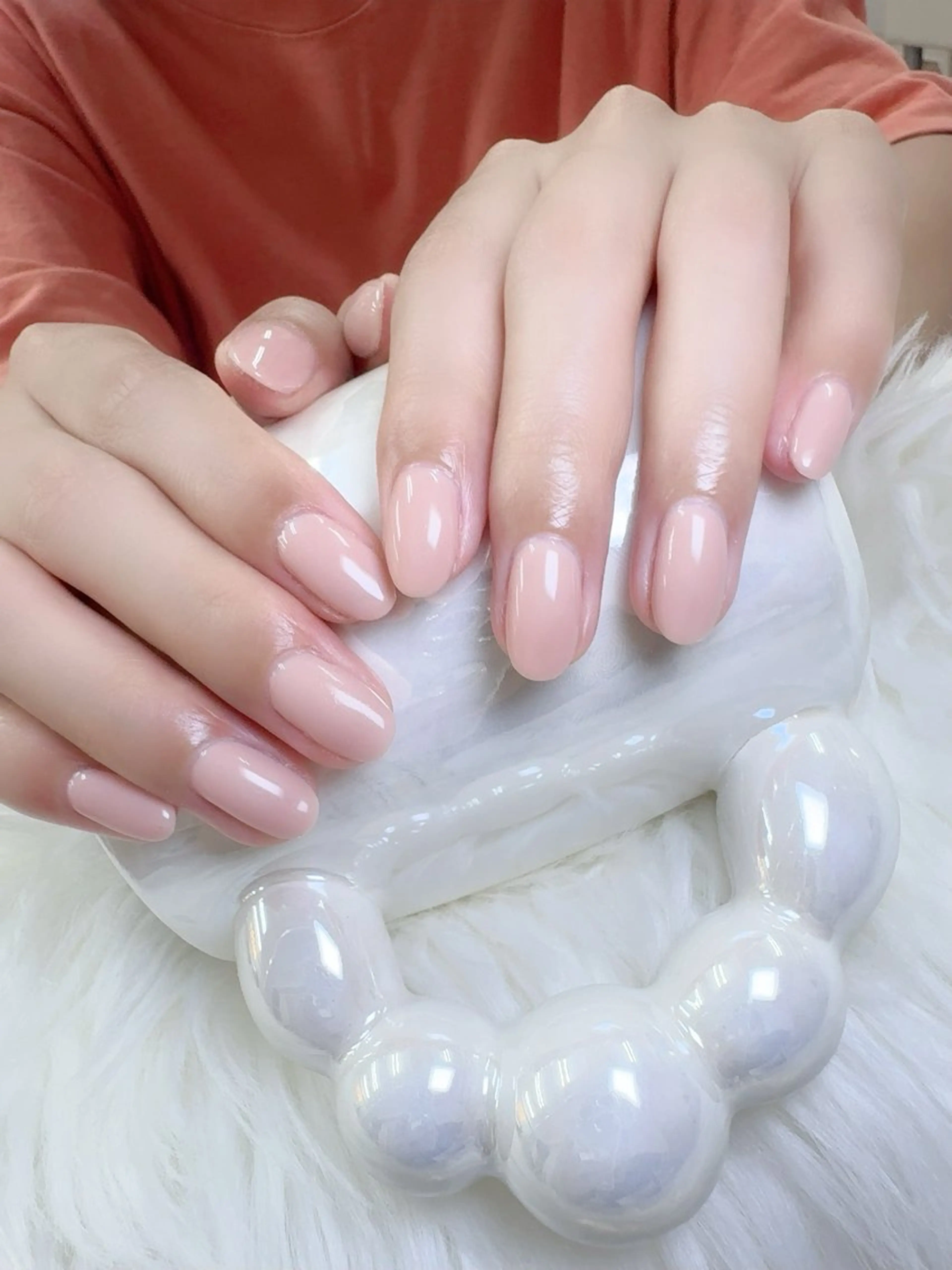 ネイル フットネイル フレンチネイル 韓国ネイル マグネットネイル ニュアンスネイル フットネイル Mlan Nailのネイルデザイン