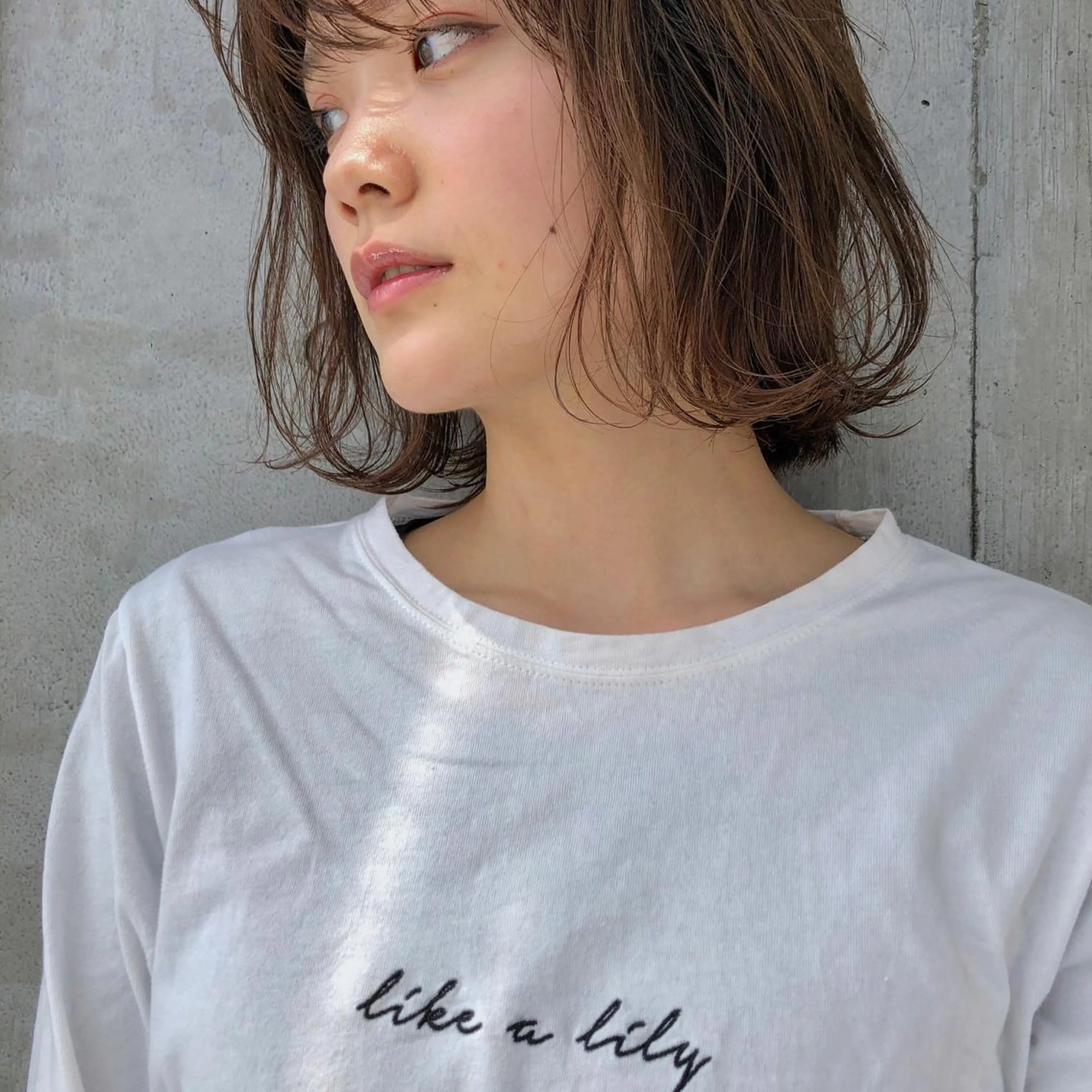 ショート カラー パーマ 【ダメージレス施術】 【透明感】北村 拓也のヘアスタイル