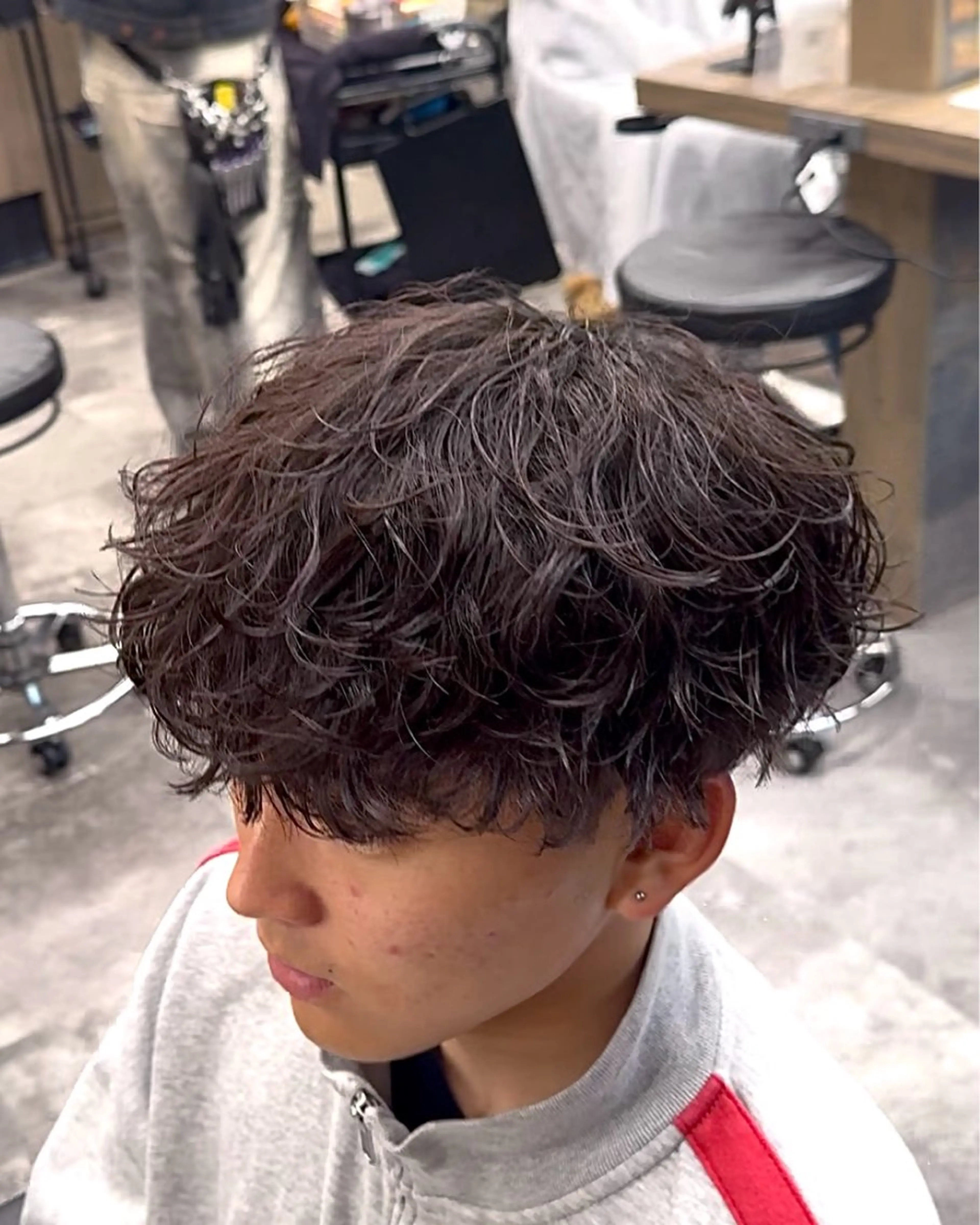 パーマ メンズ カット パーマ パーマ特化/ MANARUのヘアスタイル