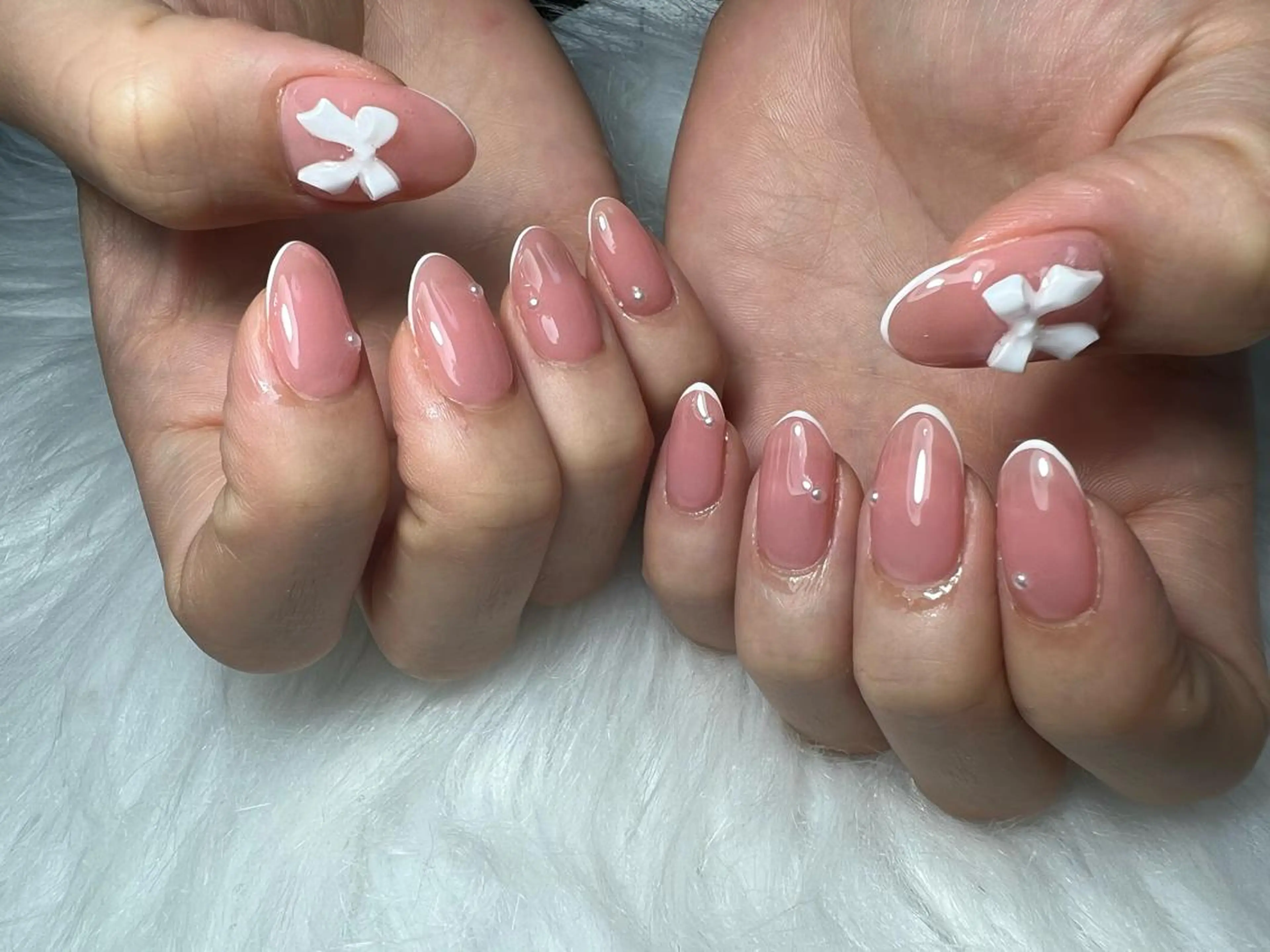 ネイル ハンドネイル Mana‪ ‪·͜· ❤︎‬のネイルデザイン